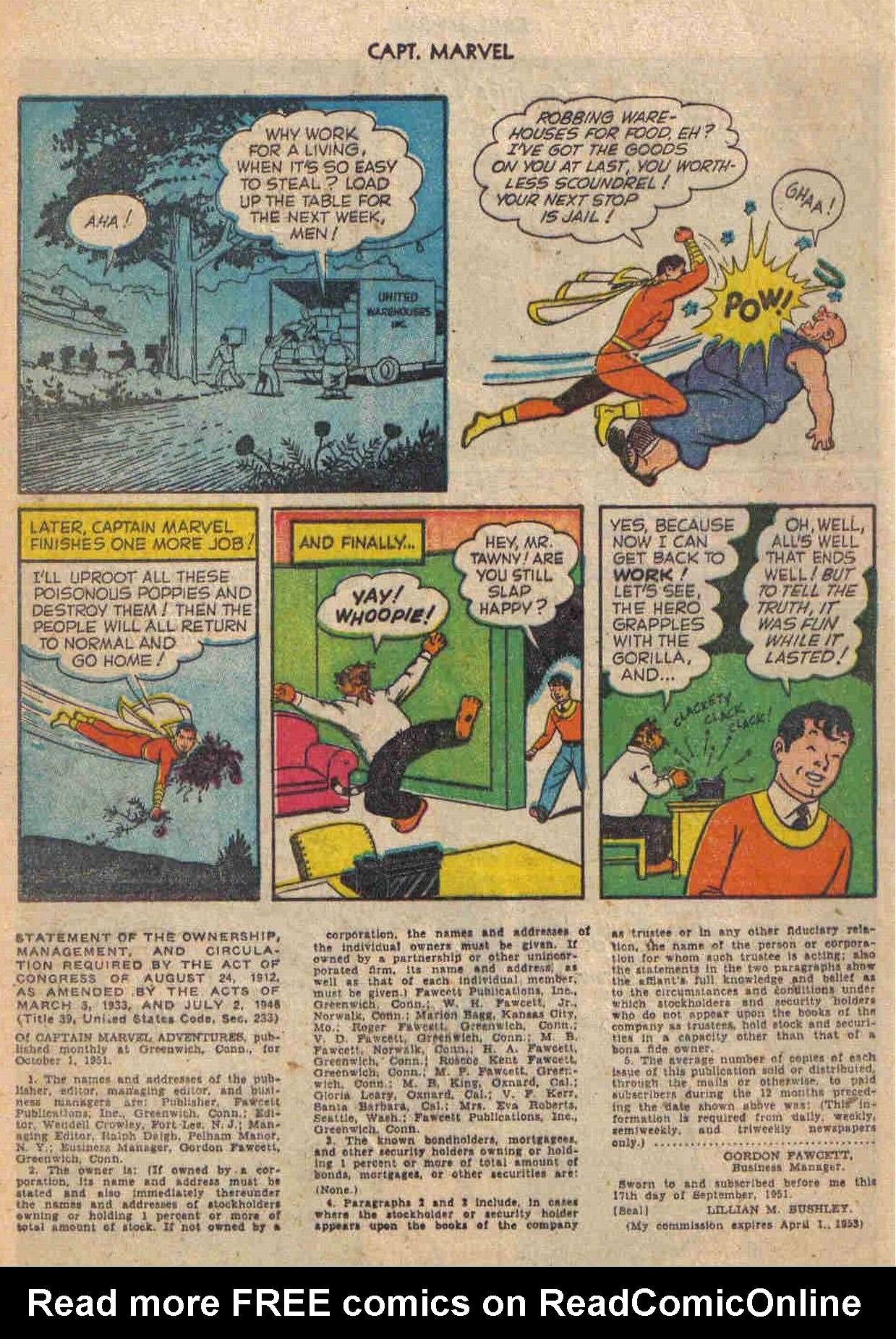 Read online Captain Marvel Adventures comic -  Issue #128 - 24