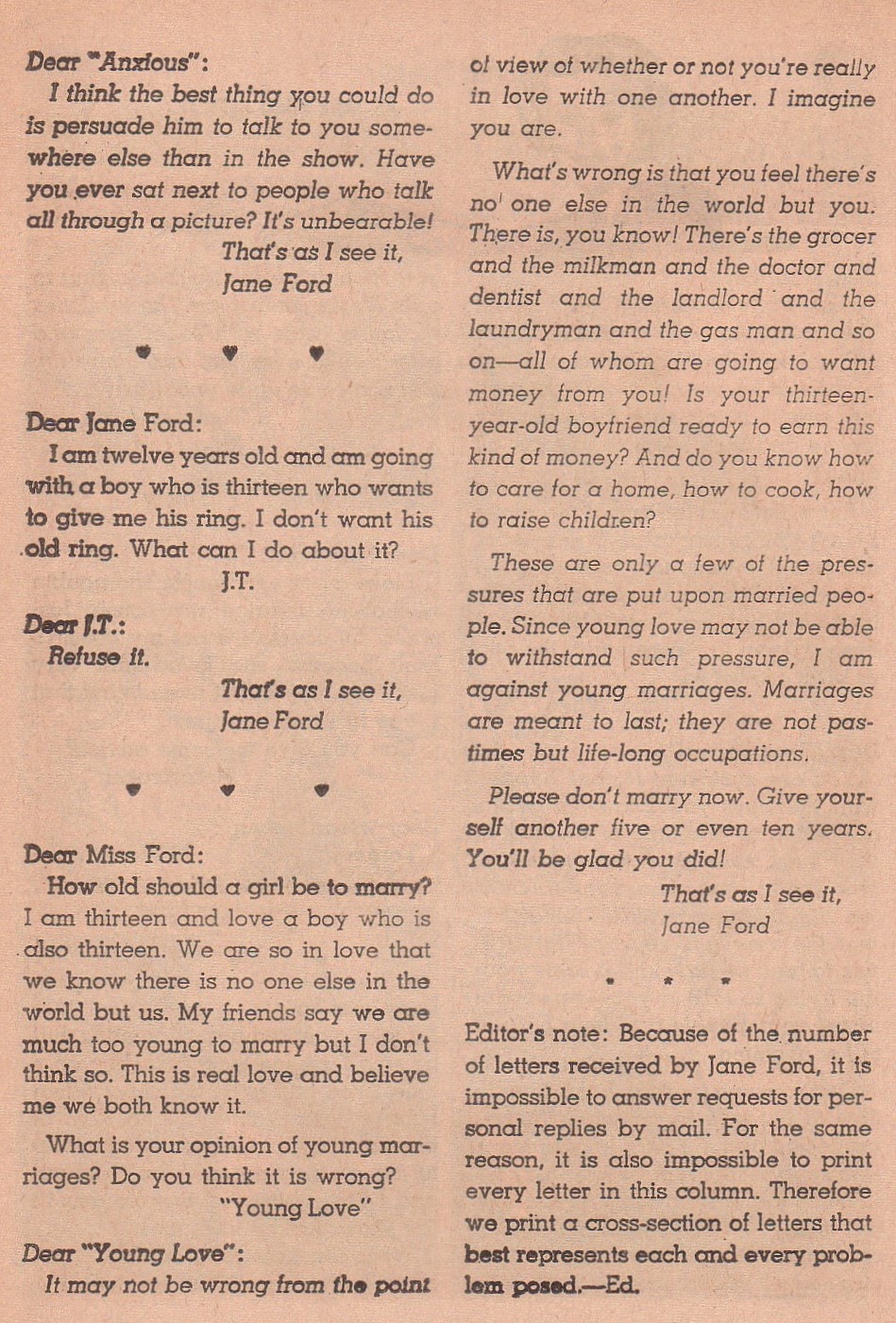 Read online Young Love (1963) comic -  Issue #43 - 22