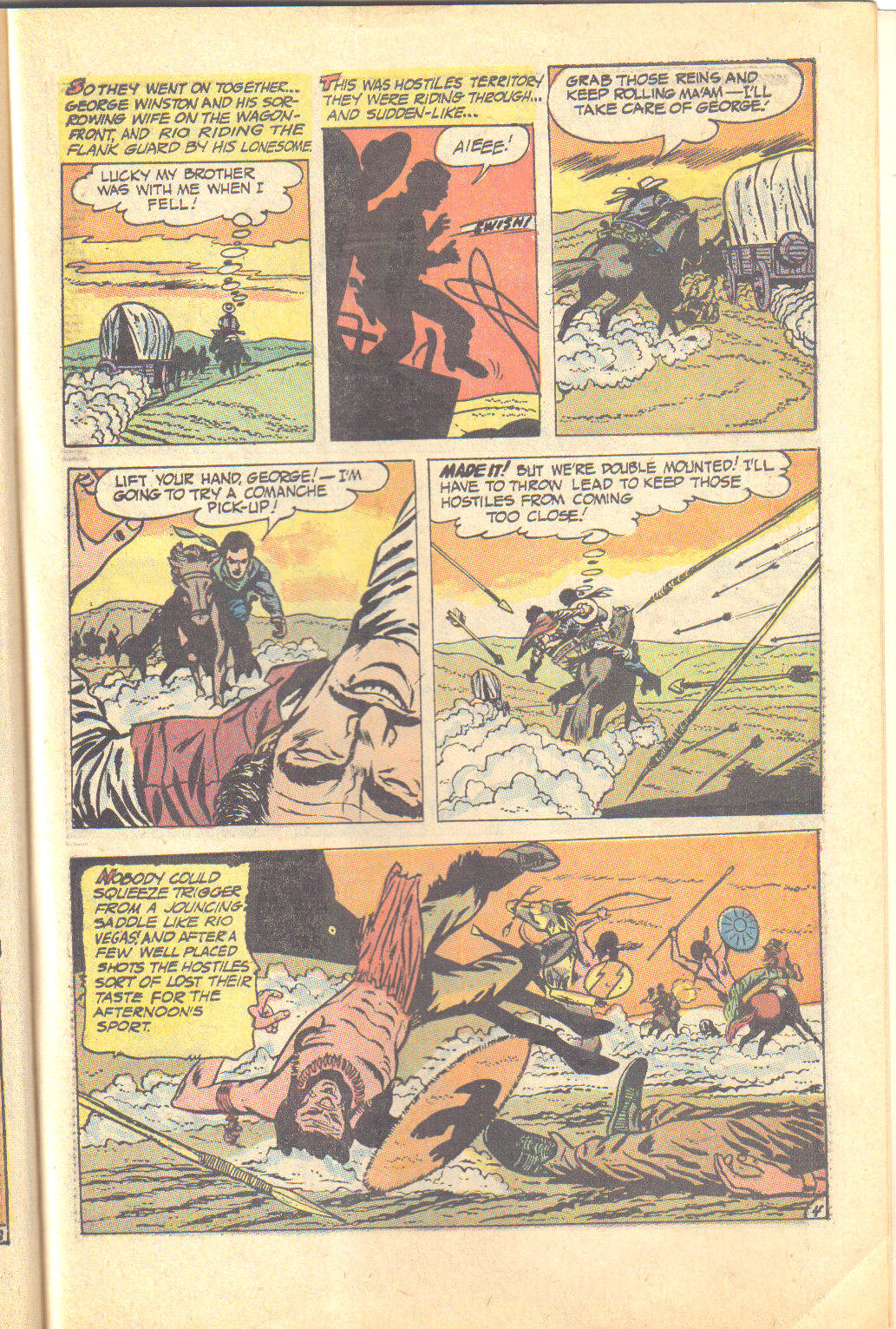 Read online Wild Western Action comic -  Issue #1 - 45