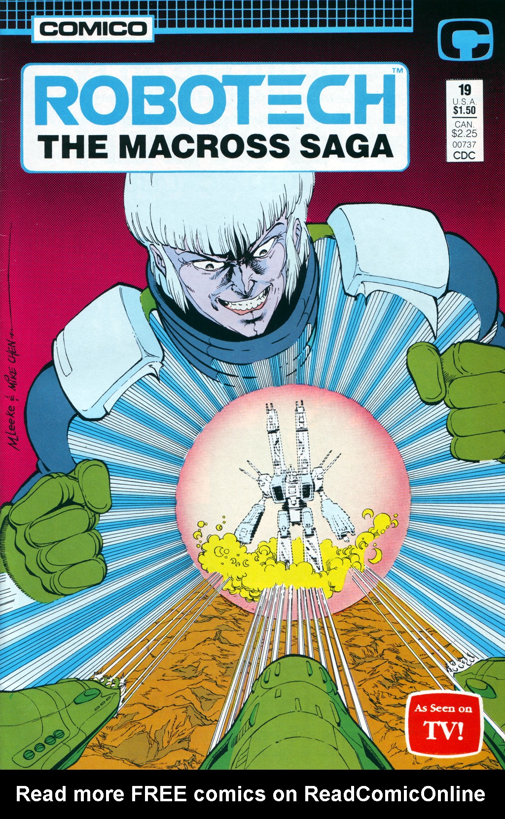 Read online Robotech The Macross Saga comic -  Issue #19 - 1