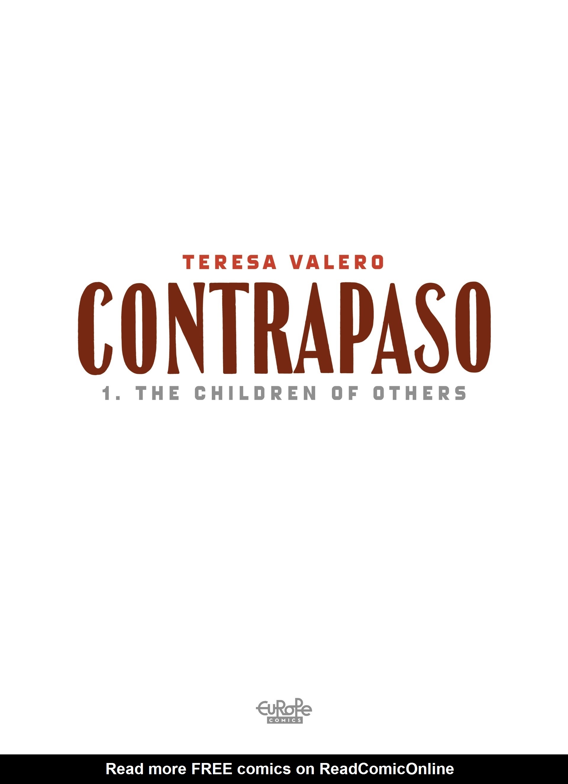 Read online Contrapaso comic -  Issue # TPB 1 - 3