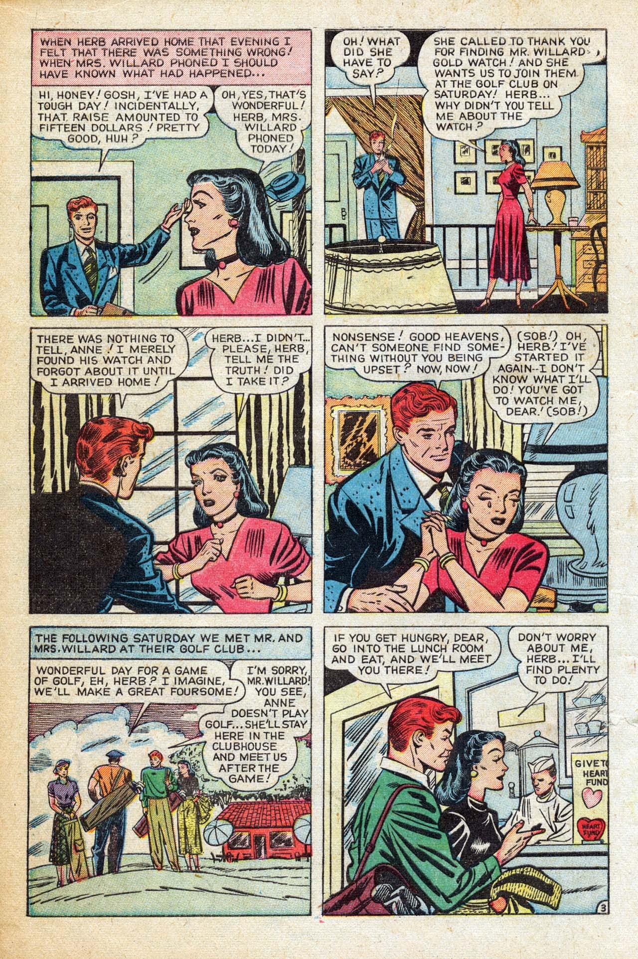 Read online Love Romances comic -  Issue #8 - 14