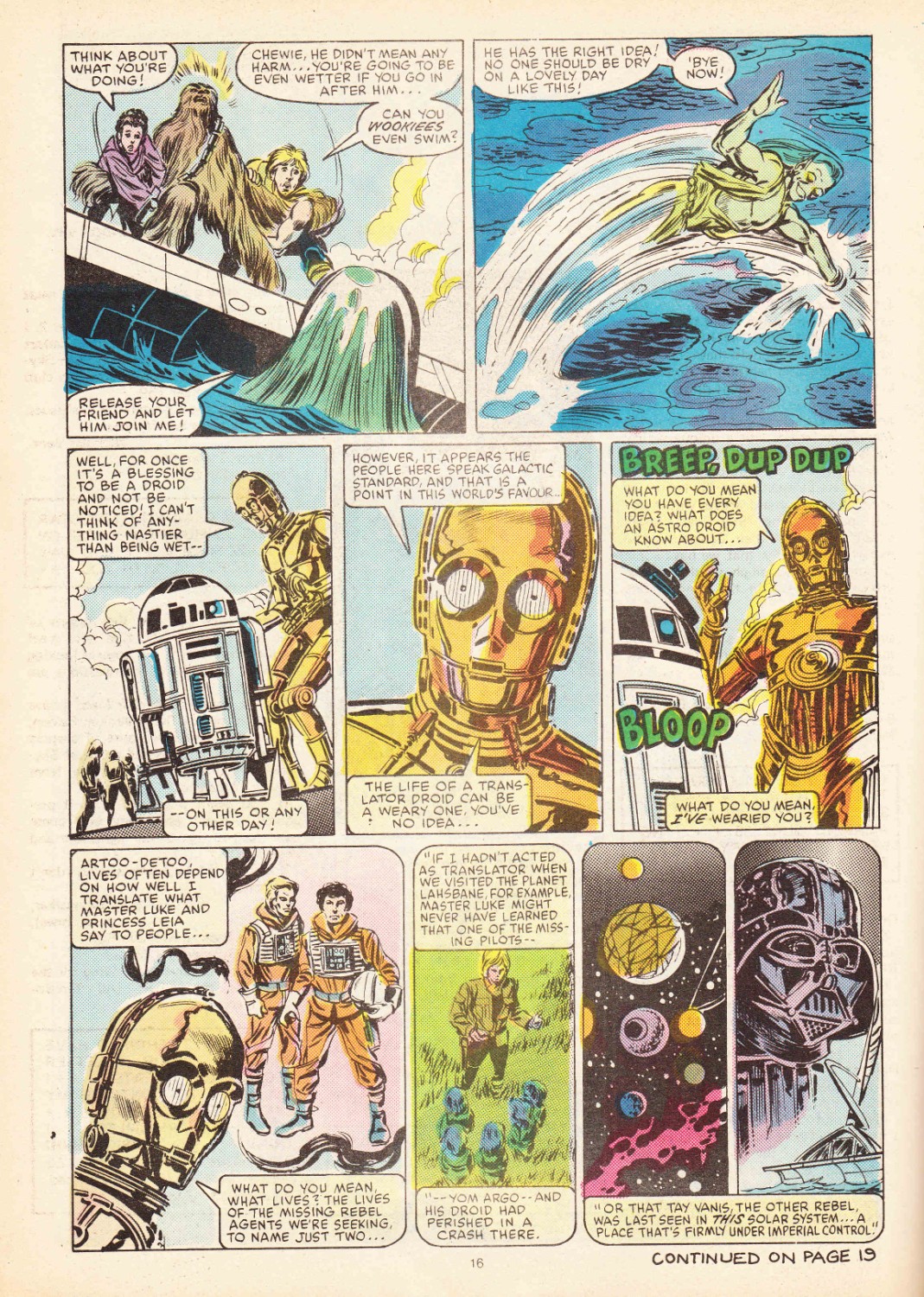 Read online Return of the Jedi comic -  Issue #7 - 16