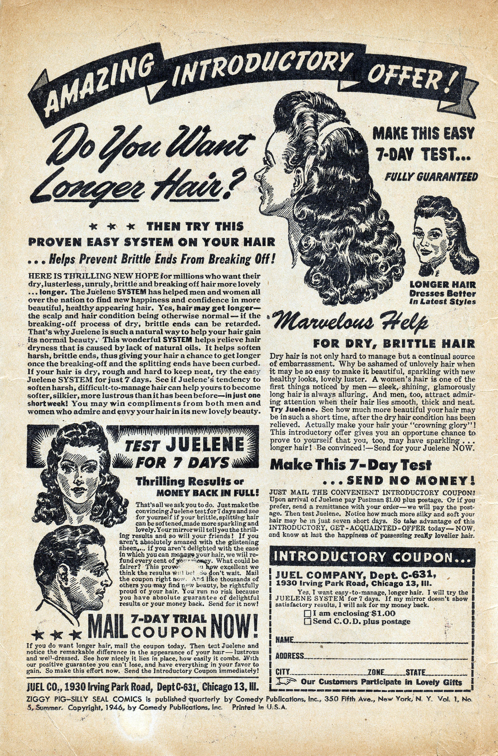 Read online Ziggy Pig-Silly Seal Comics (1944) comic -  Issue #5 - 2