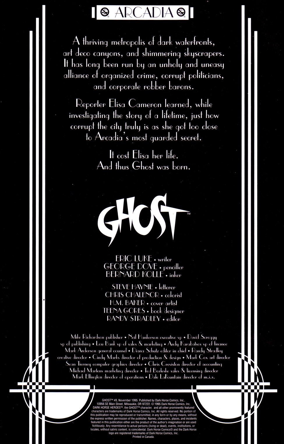 Read online Ghost (1995) comic -  Issue #8 - 2