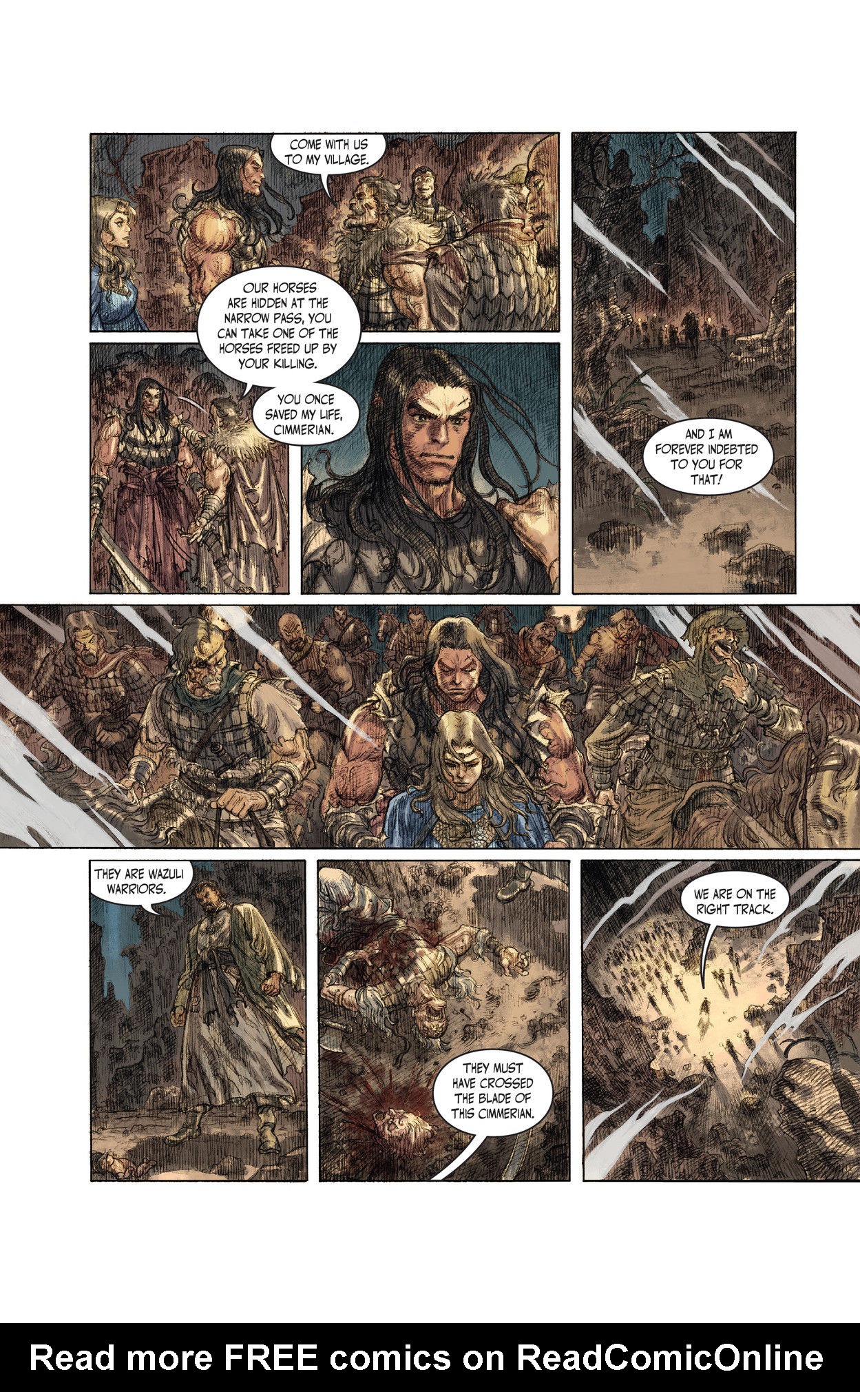 Read online The Cimmerian comic -  Issue # TPB 2 (Part 1) - 30
