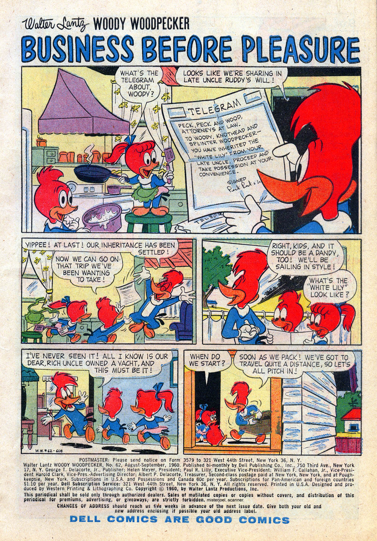 Read online Walter Lantz Woody Woodpecker (1952) comic -  Issue #62 - 3