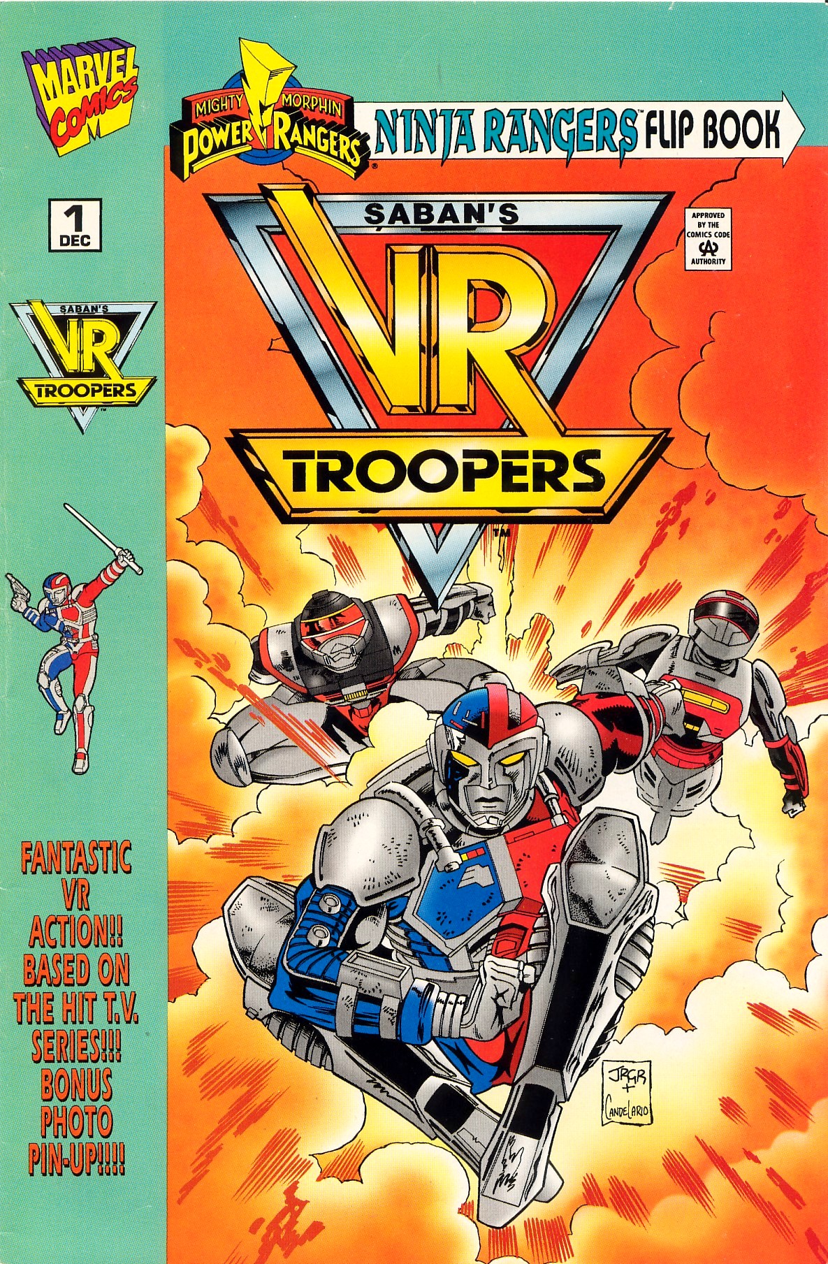 Read online Mighty Morphin Power Rangers: Ninja Rangers/VR Troopers comic -  Issue #1 - 20