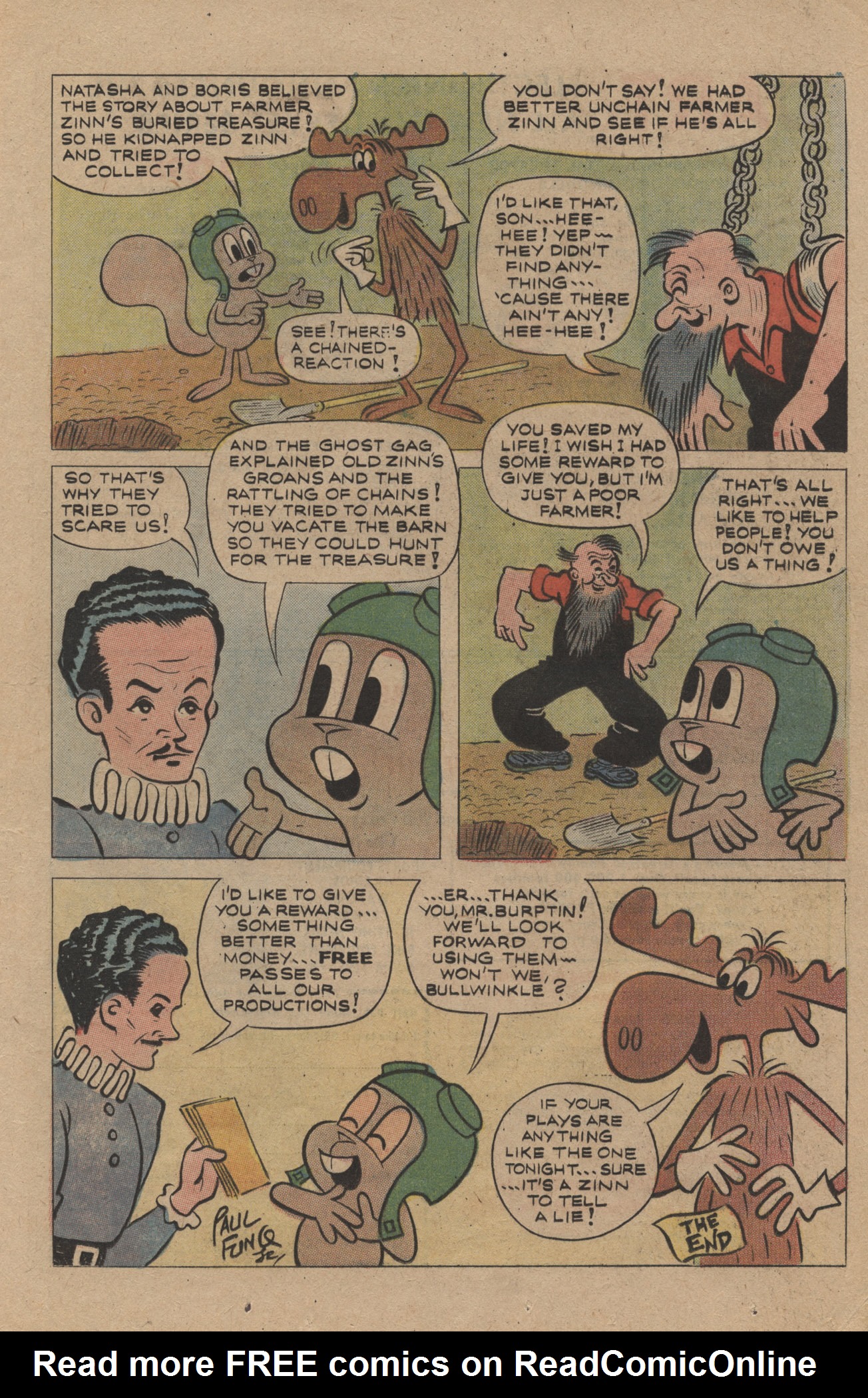Read online Bullwinkle And Rocky (1970) comic -  Issue #4 - 9