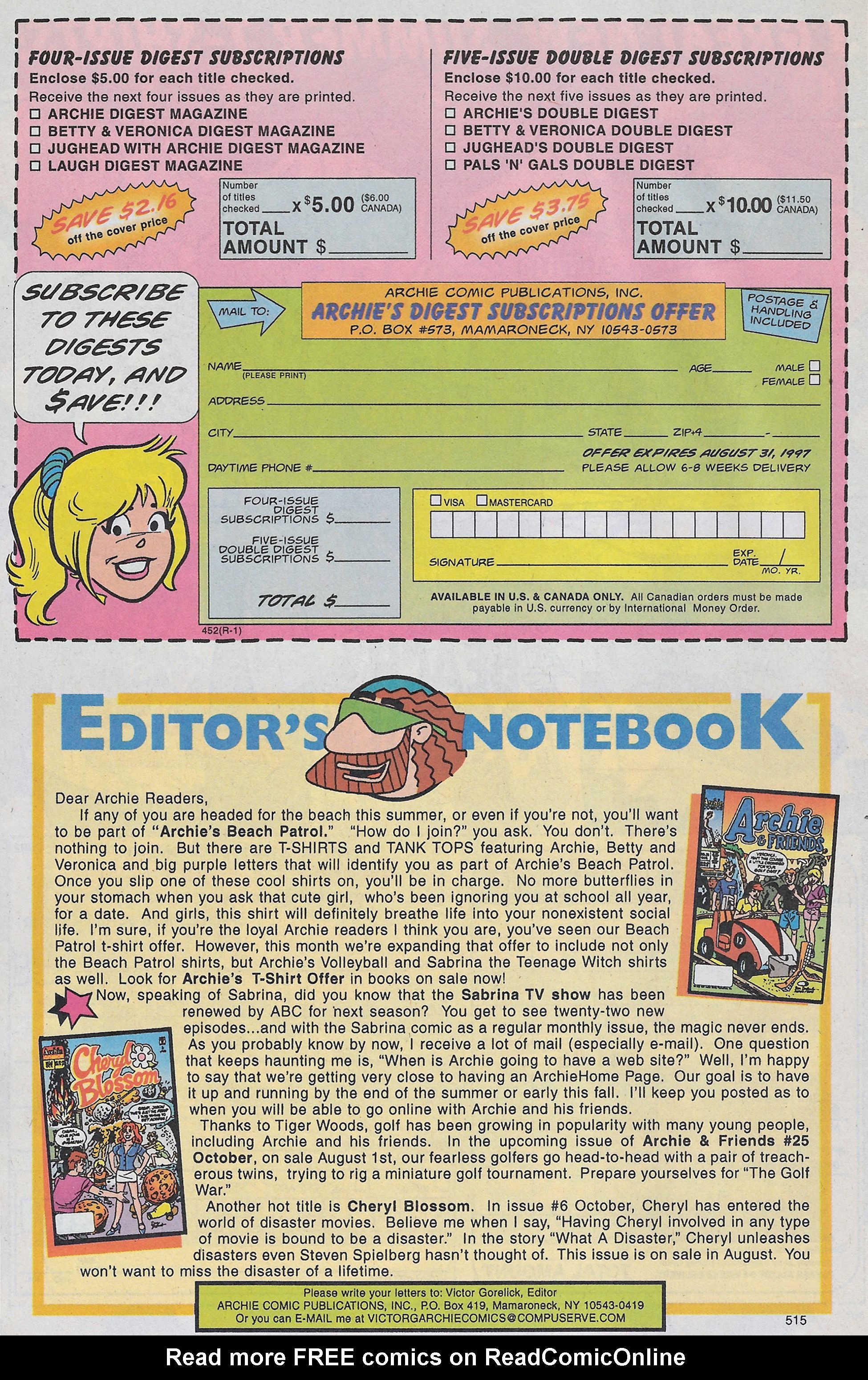 Read online Archie's Pal Jughead Comics comic -  Issue #96 - 12