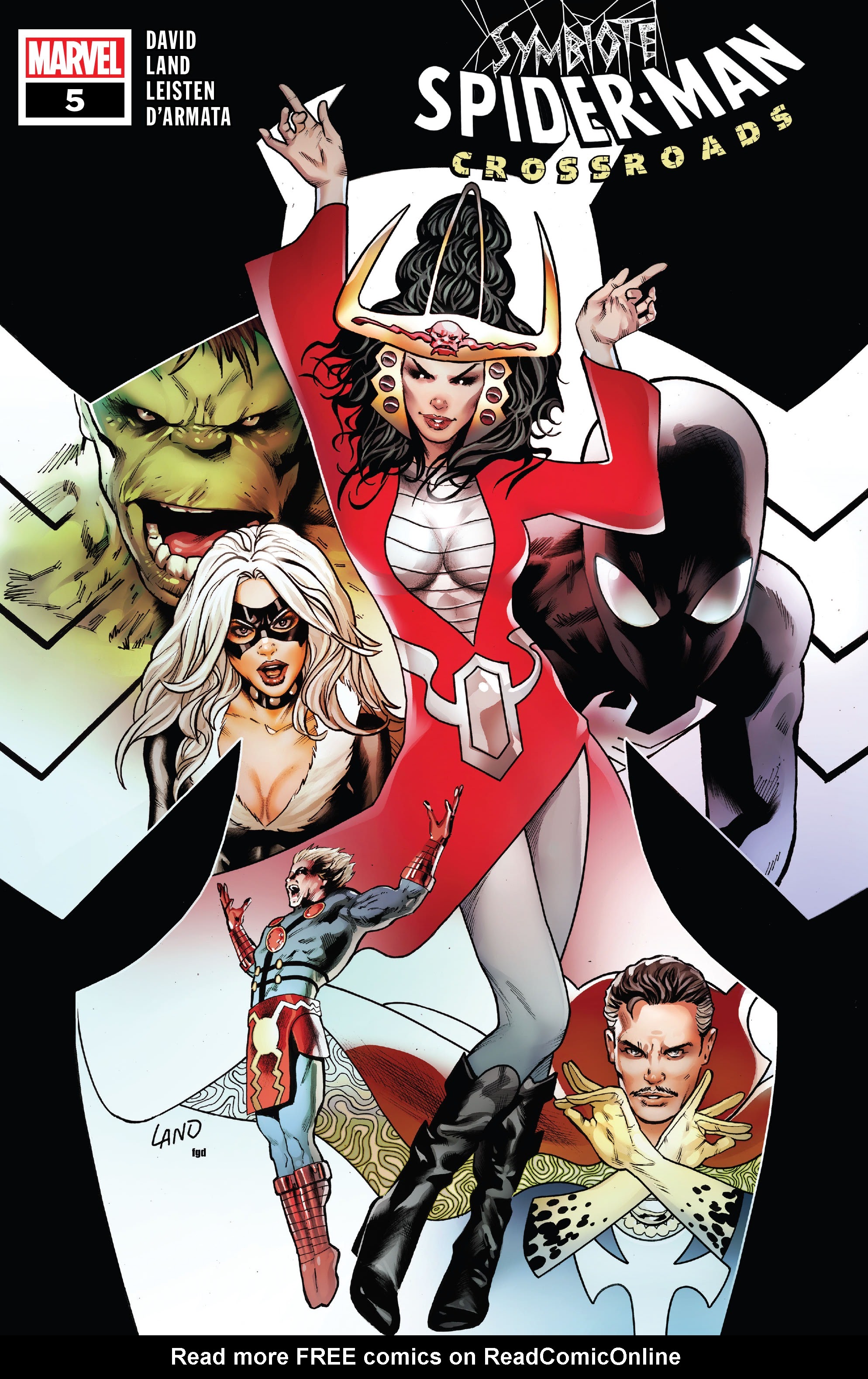 Read online Symbiote Spider-Man: Crossroads comic -  Issue #5 - 1