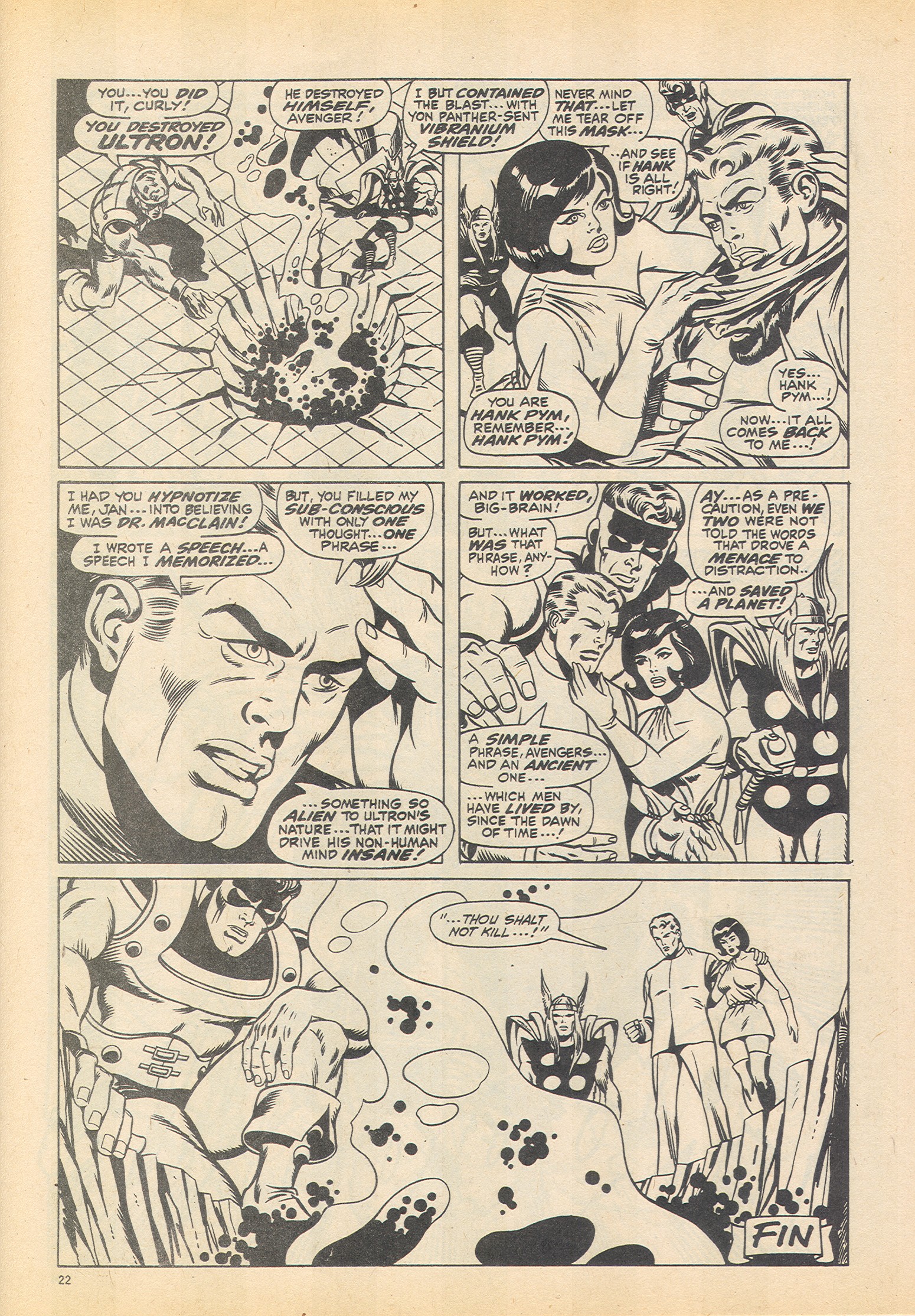 Read online The Avengers (1973) comic -  Issue #103 - 22