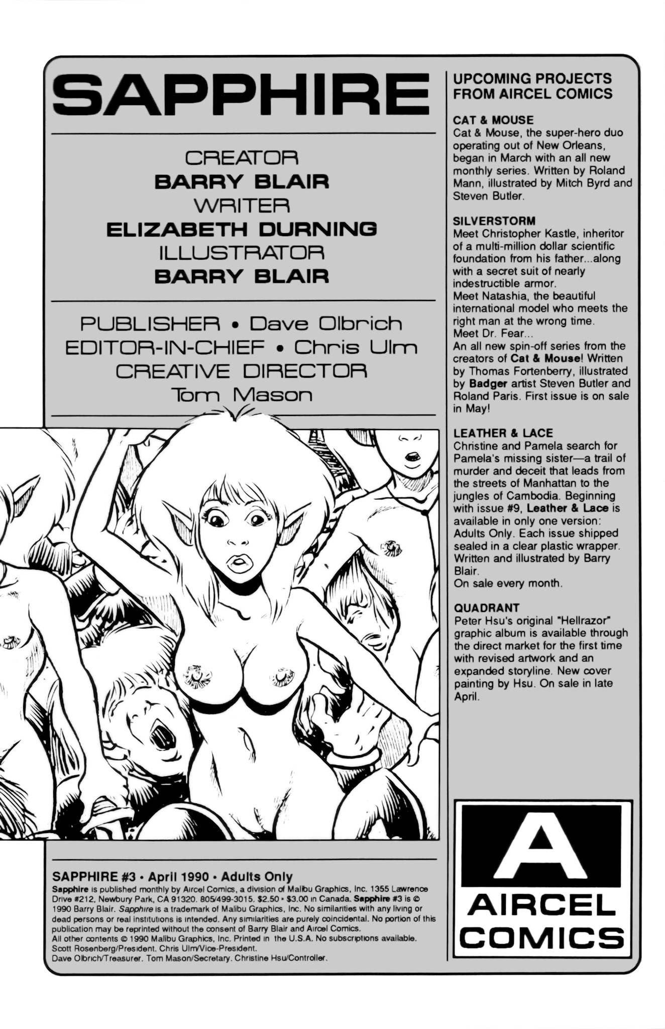 Read online Sapphire comic -  Issue #3 - 2
