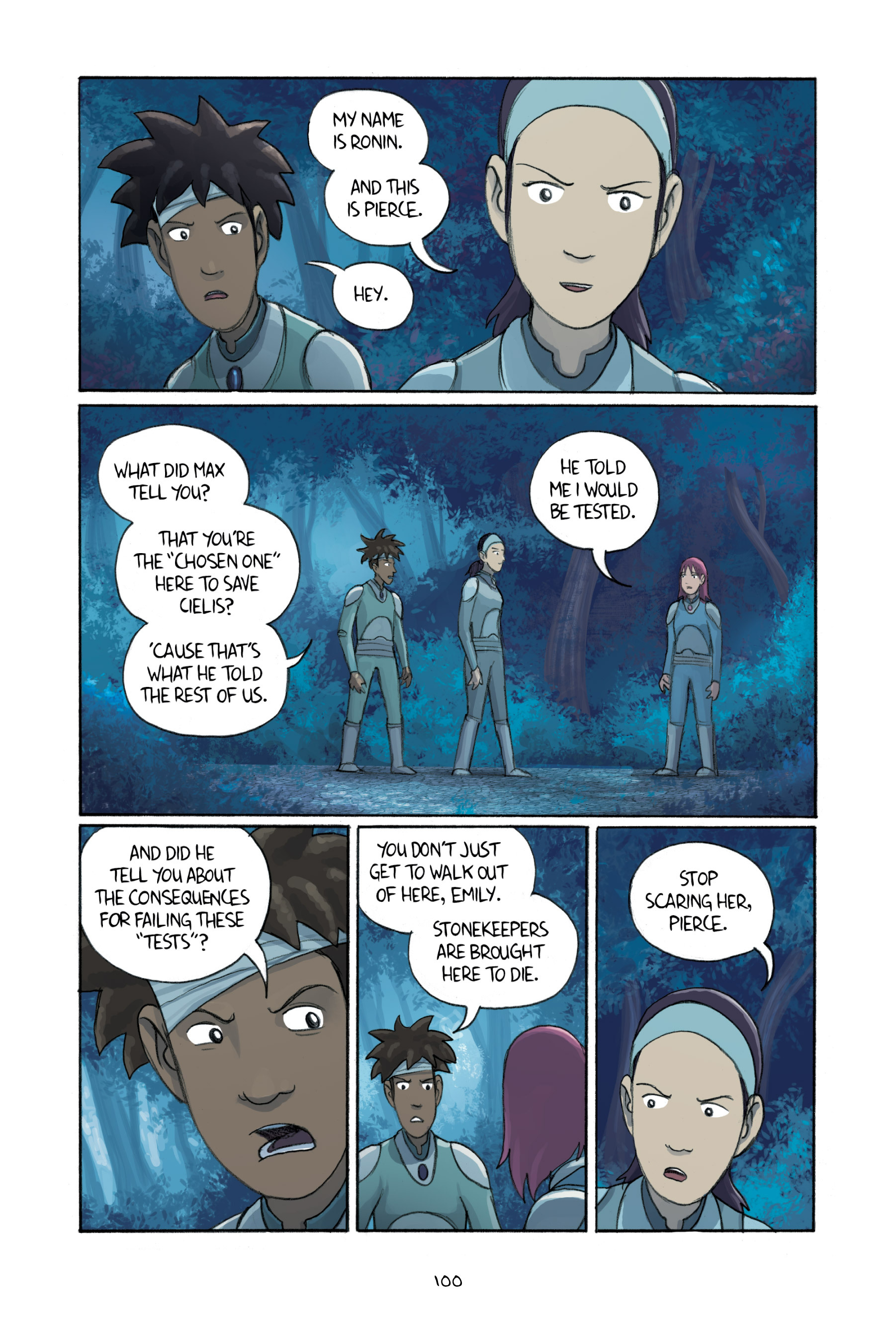 Read online Amulet comic -  Issue #4 - 100