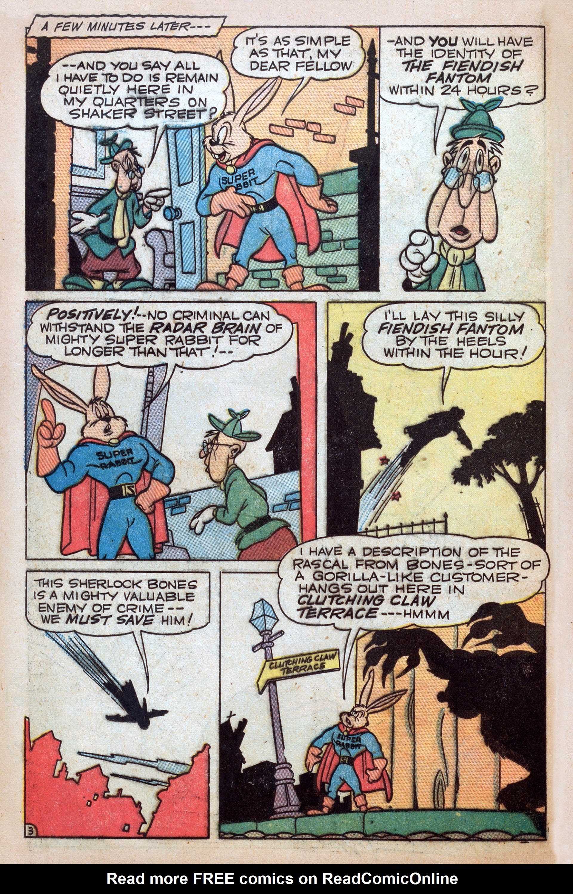 Read online Super Rabbit comic -  Issue #13 - 24