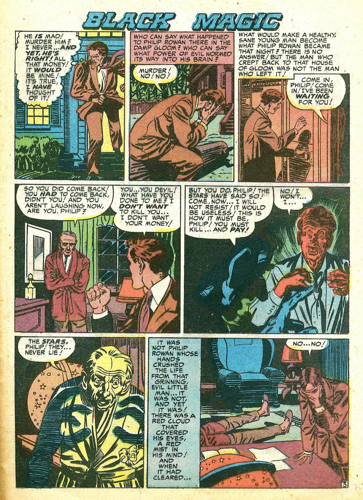 Read online Black Magic (1950) comic -  Issue #3 - 44