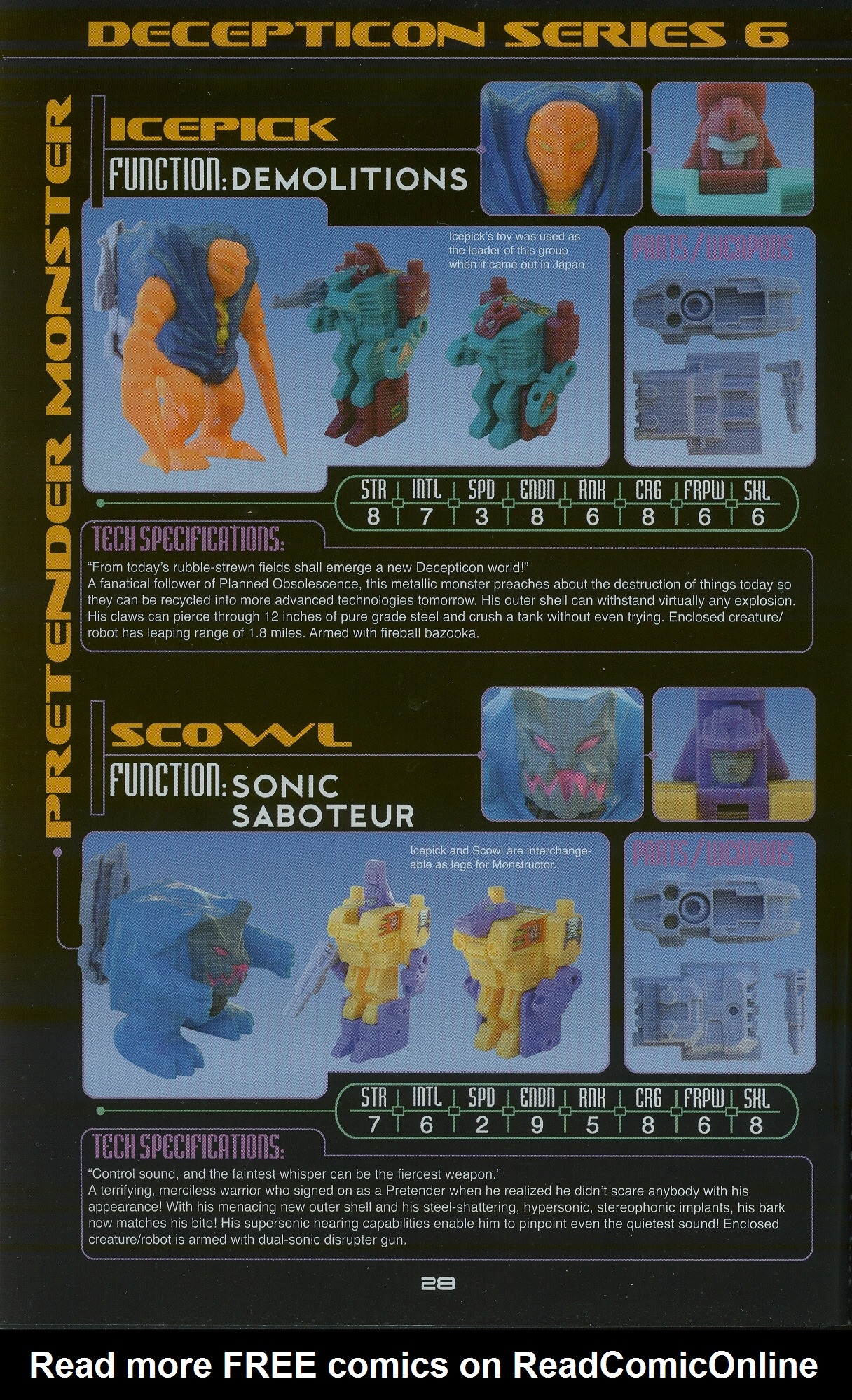 Read online Cybertronian: An Unofficial Transformers Recognition Guide comic -  Issue #5 - 27