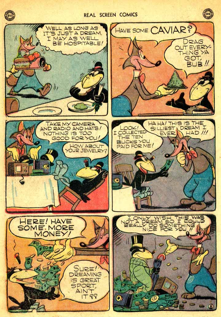 Read online Real Screen Comics comic -  Issue #6 - 10