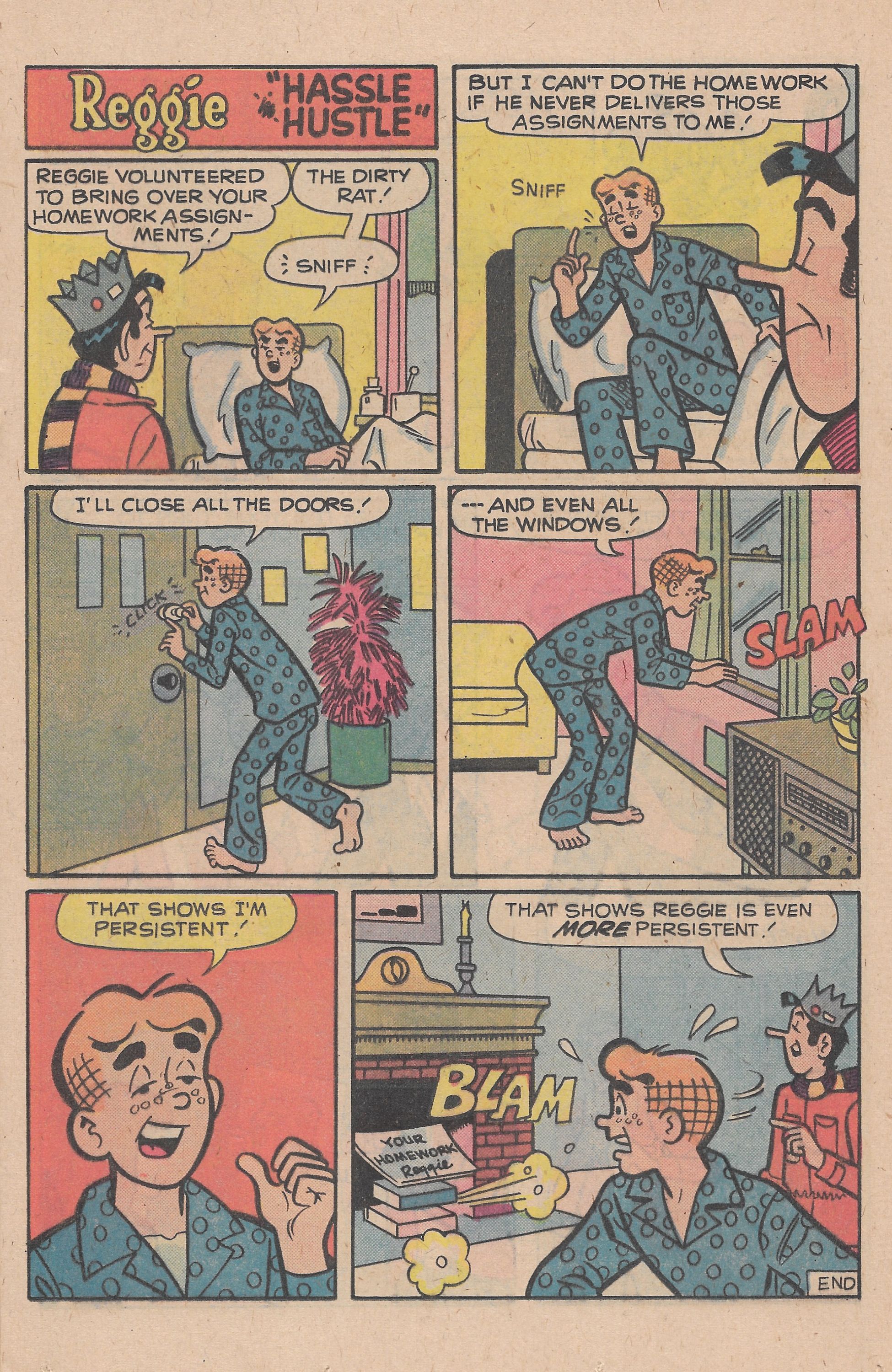 Read online Reggie's Wise Guy Jokes comic -  Issue #53 - 13