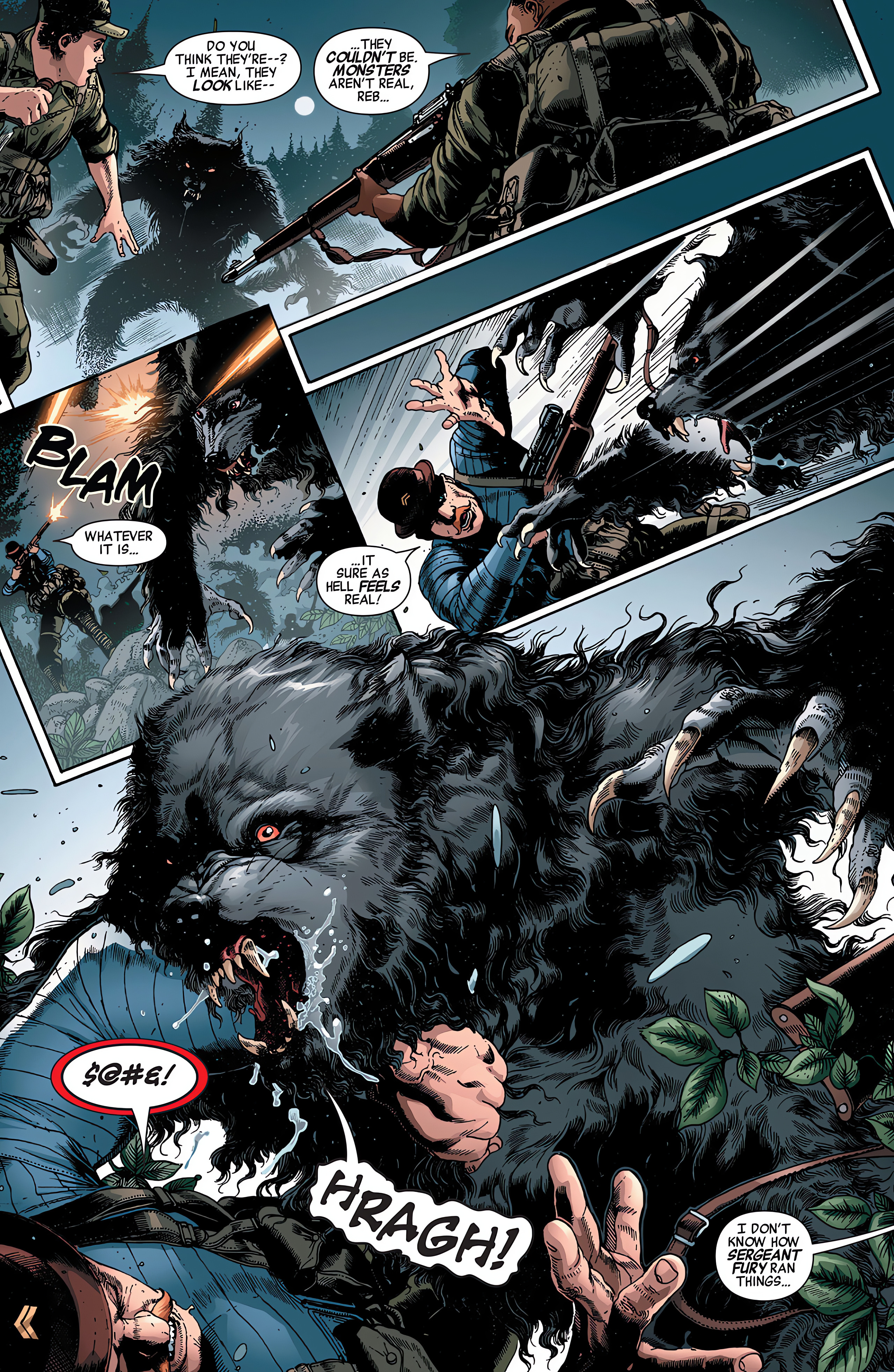 Read online Capwolf and the Howling Commandos comic -  Issue #1 - 25