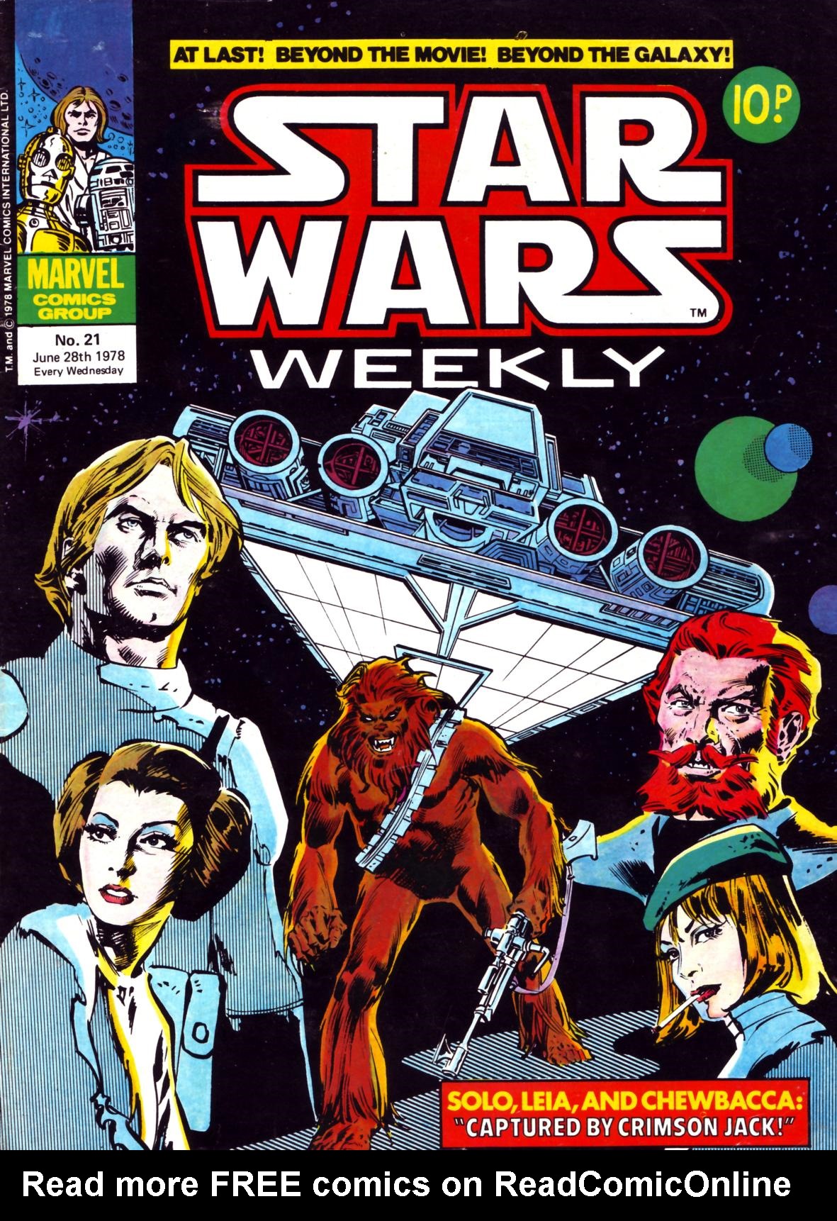 Read online Star Wars Weekly comic -  Issue #21 - 1