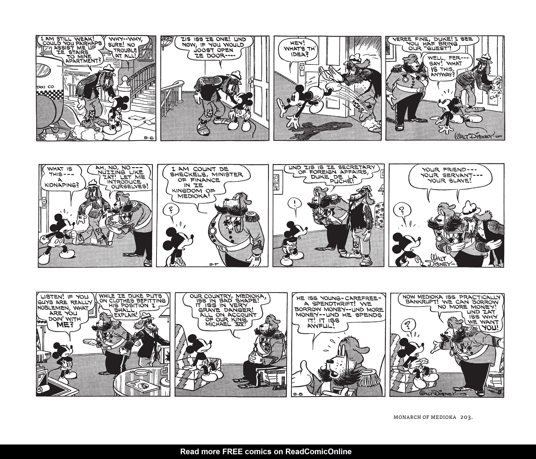Read online Walt Disney's Mickey Mouse by Floyd Gottfredson comic -  Issue # TPB 4 (Part 3) - 3