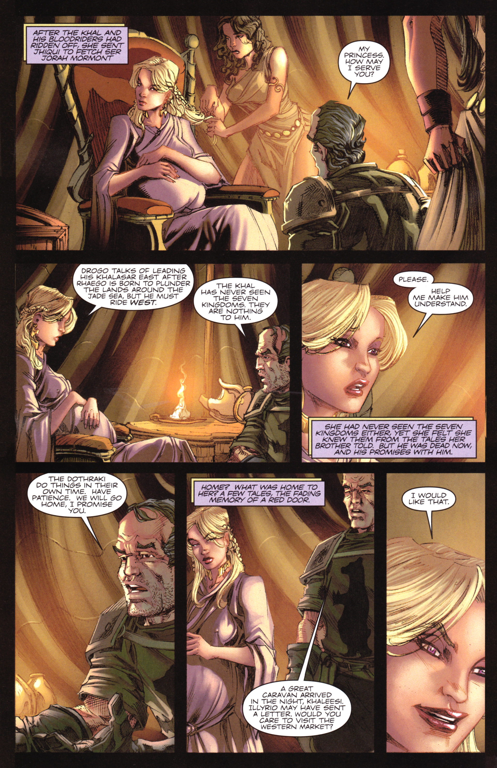 Read online A Game Of Thrones comic -  Issue #17 - 26