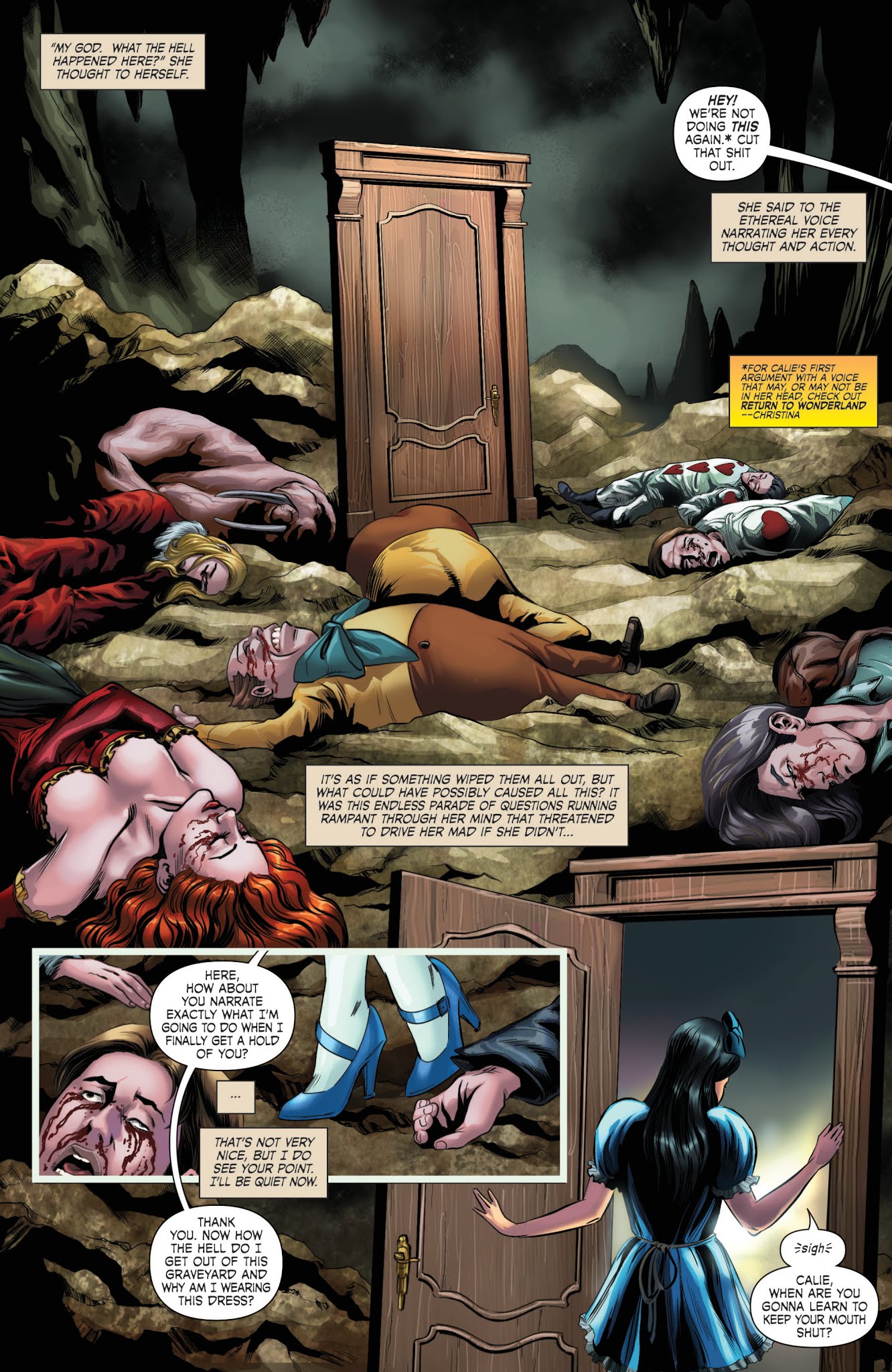 Read online Revenge of Wonderland comic -  Issue #3 - 7