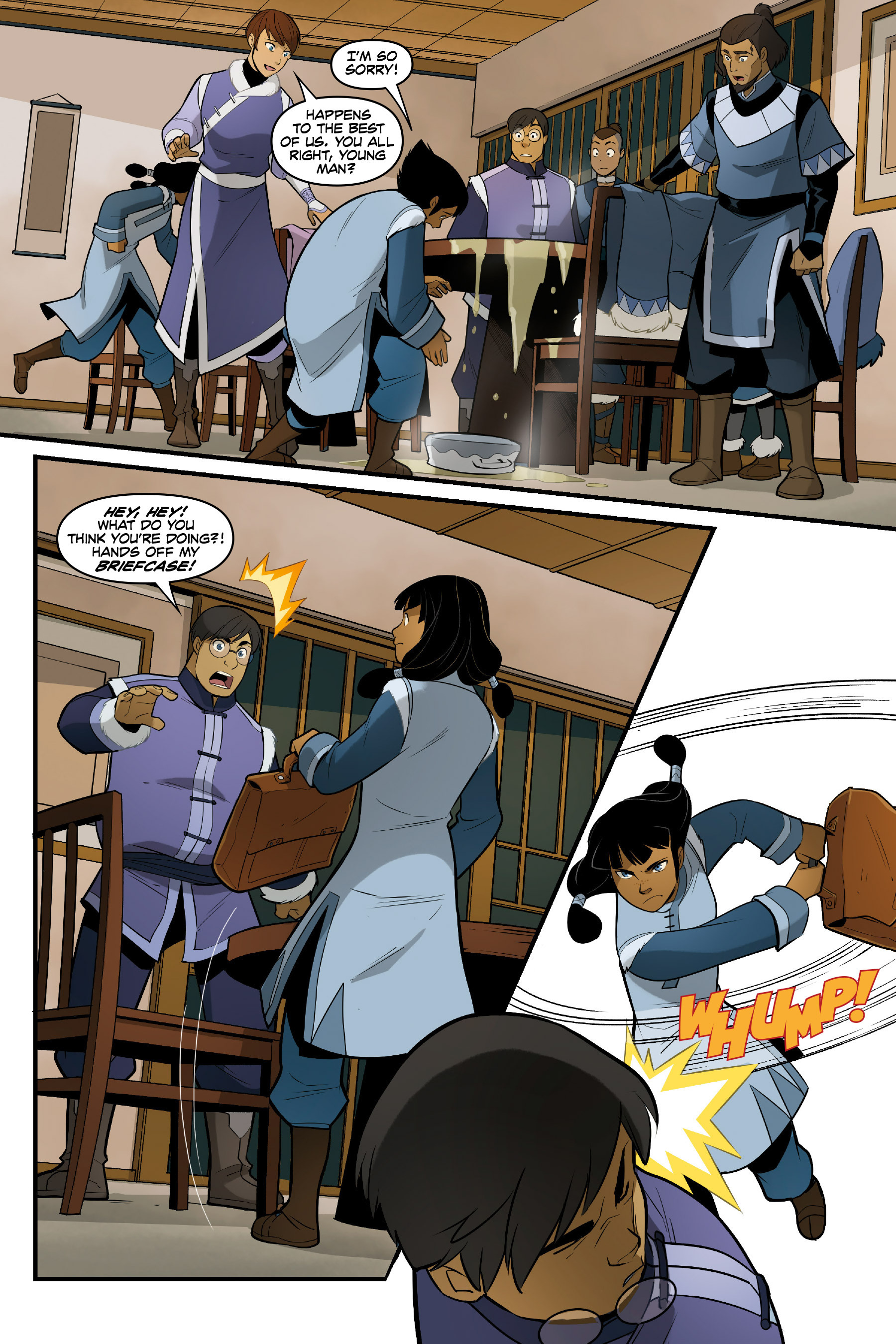Read online Nickelodeon Avatar: The Last Airbender - North and South comic -  Issue #1 - 37