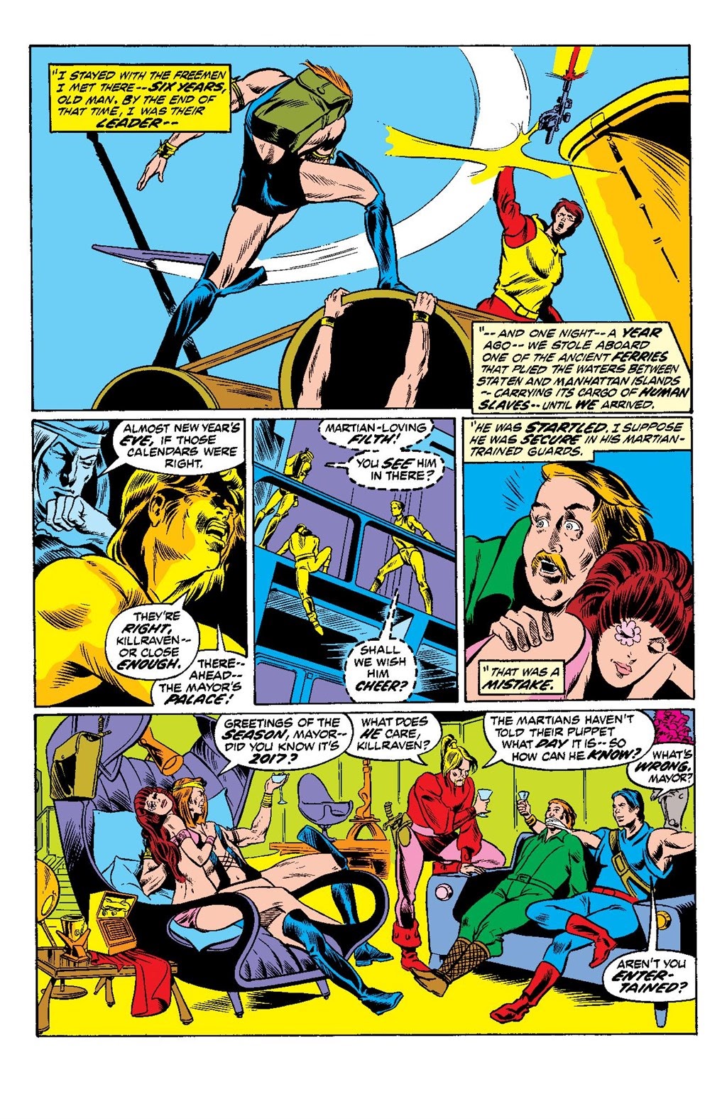 Read online Killraven Epic Collection: Warrior of the Worlds comic -  Issue # TPB (Part 1) - 23