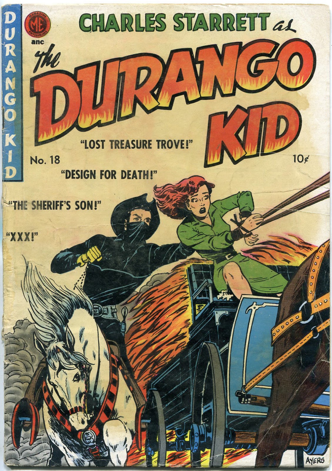 Charles Starrett as The Durango Kid issue 18 - Page 1