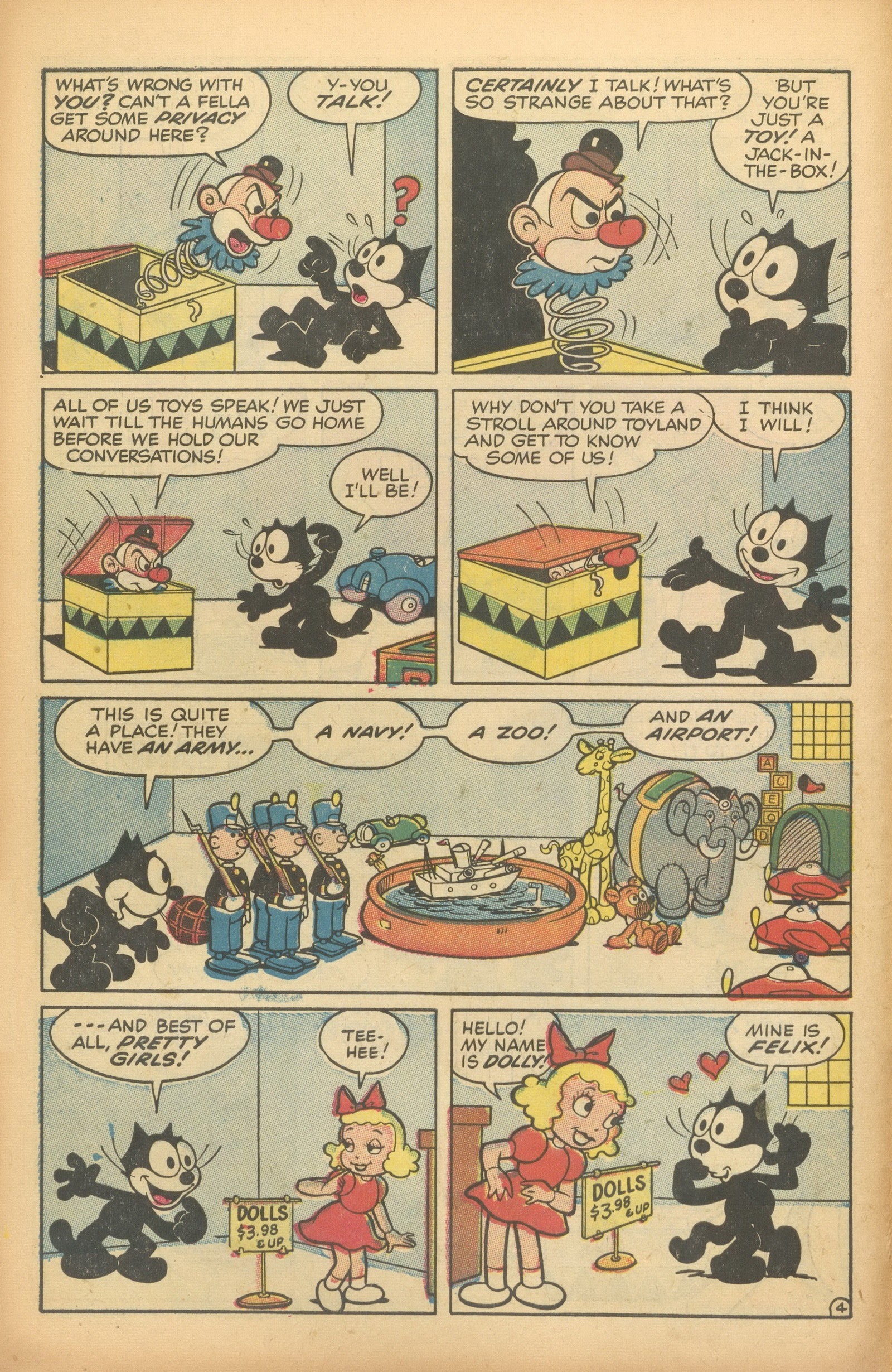 Read online Felix the Cat (1955) comic -  Issue #64 - 8