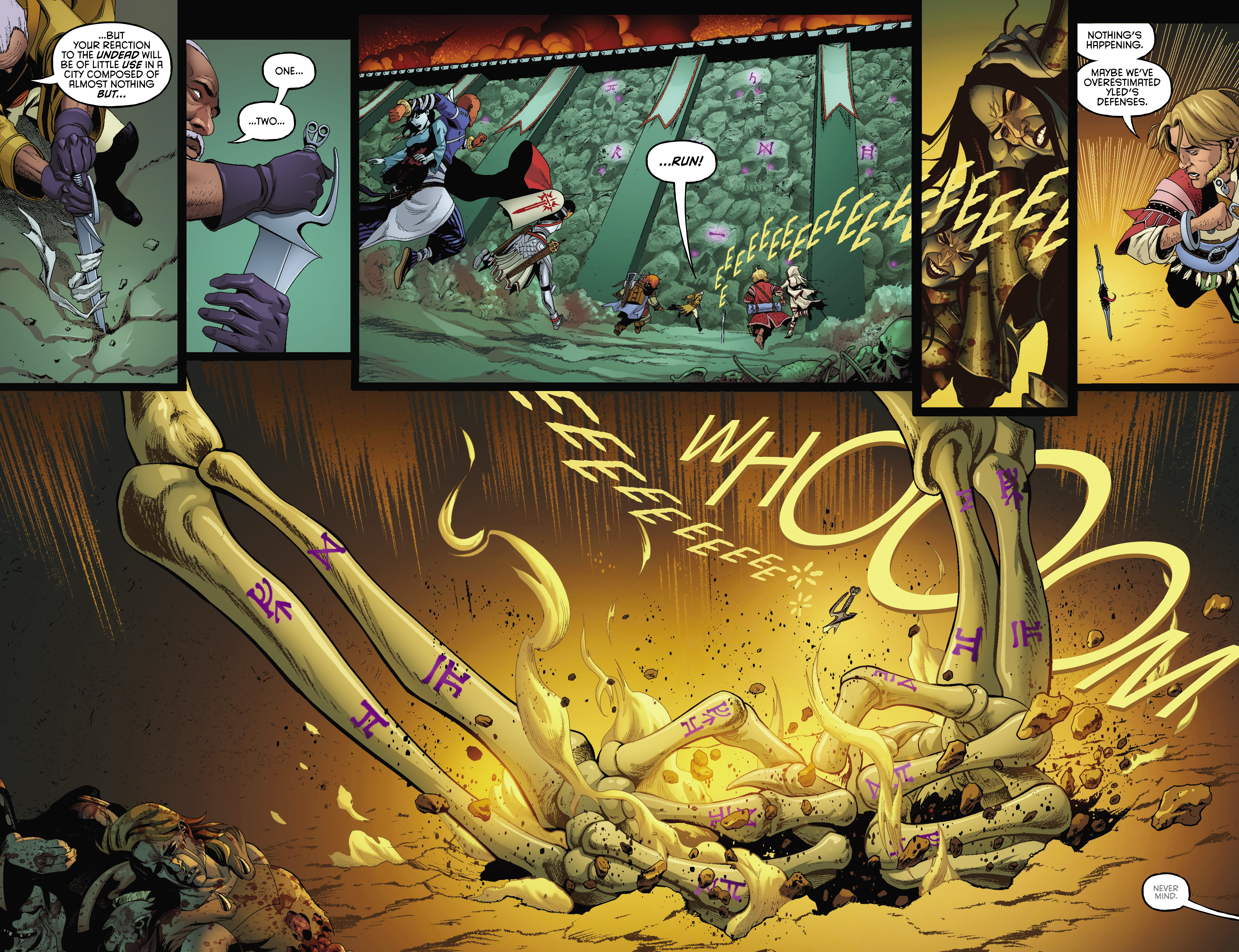 Read online Pathfinder: Wake the Dead comic -  Issue #4 - 8