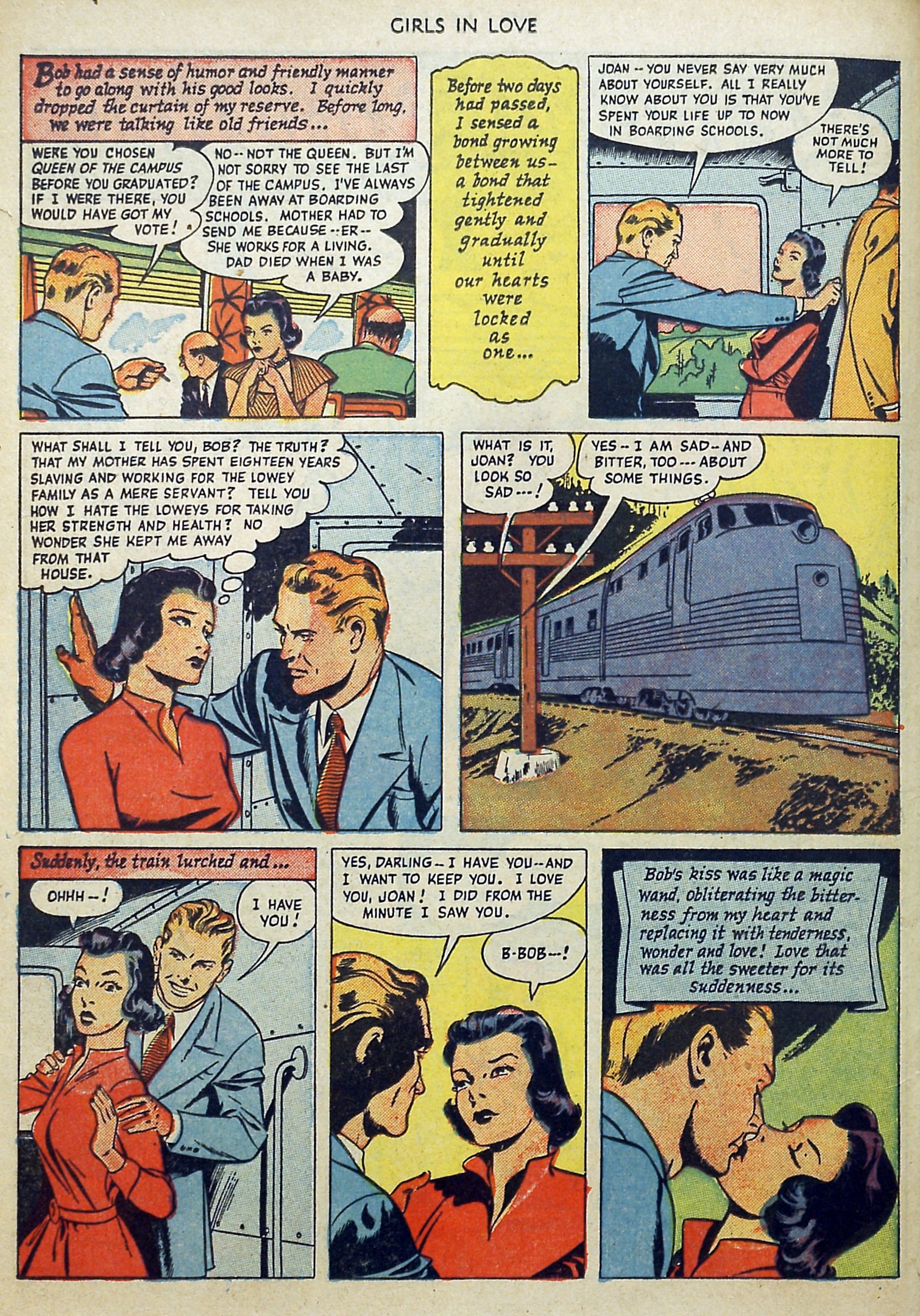Read online Girls in Love (1950) comic -  Issue #1 - 26