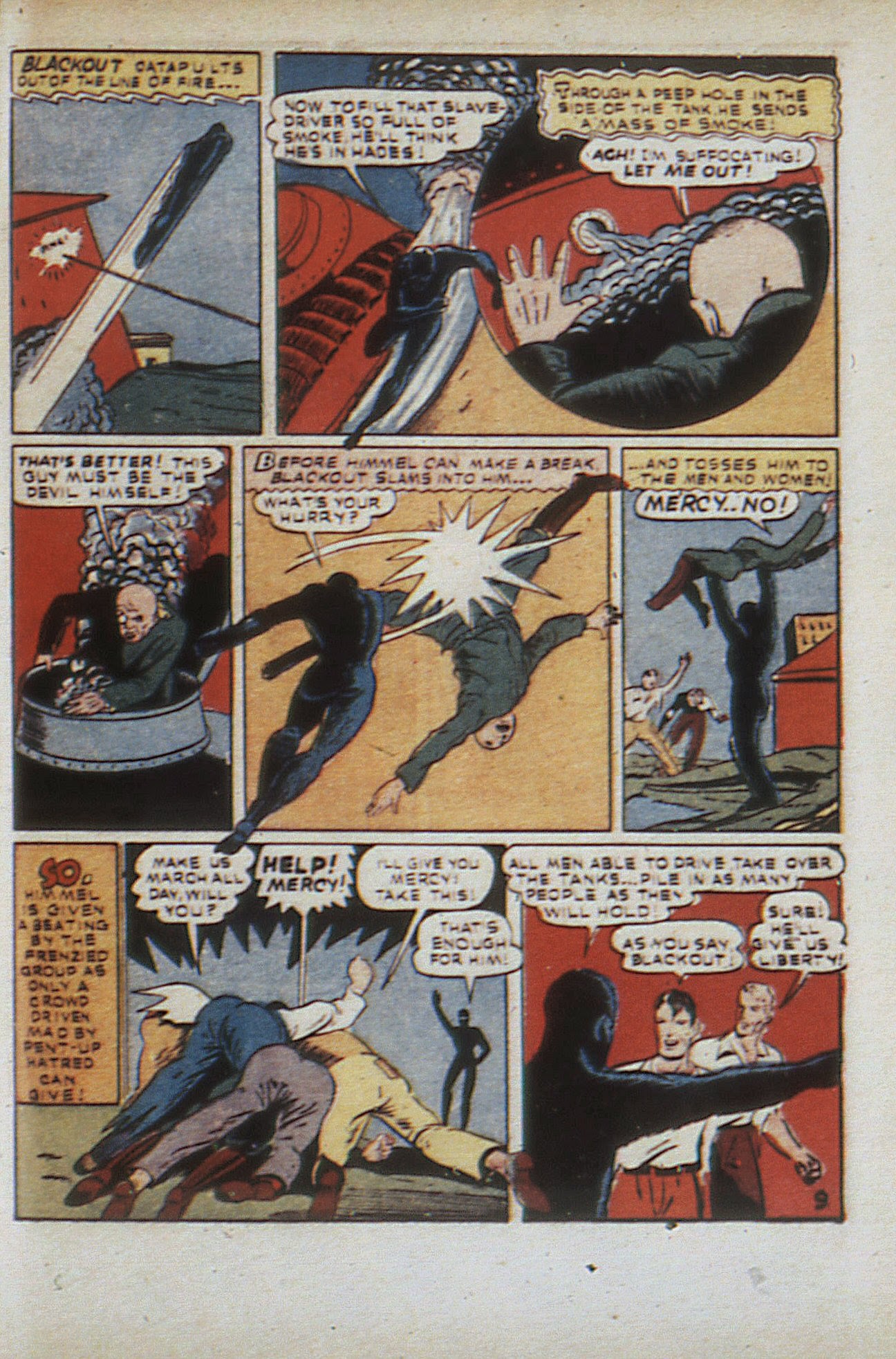 Read online Captain Battle Comics comic -  Issue #1 - 65