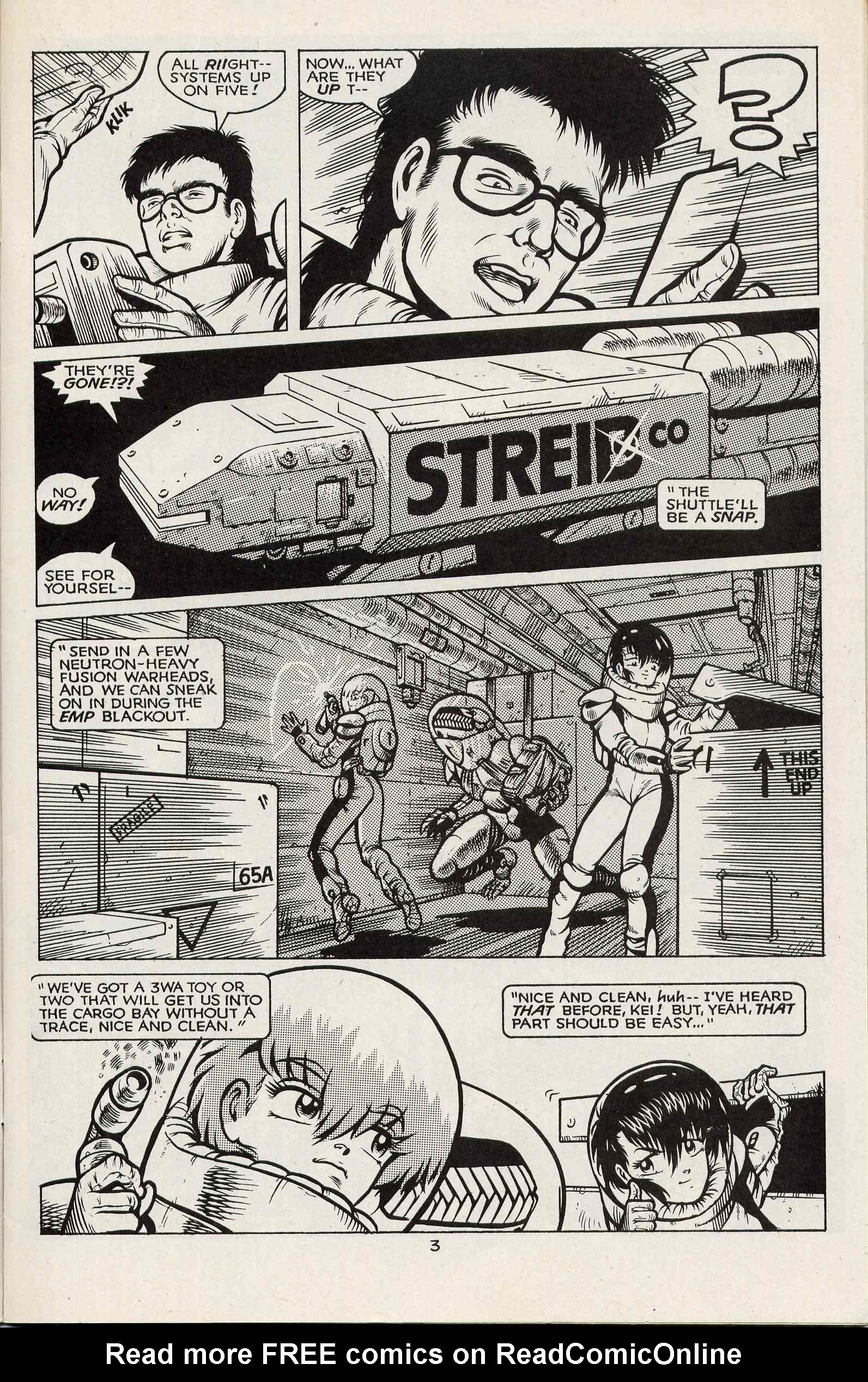Read online Dirty Pair comic -  Issue #4 - 5