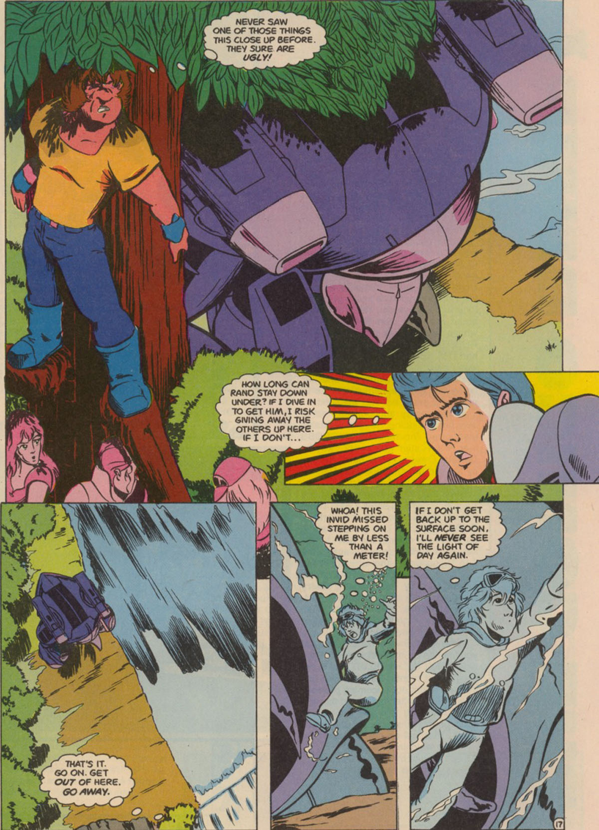 Read online Robotech The New Generation comic -  Issue #4 - 23