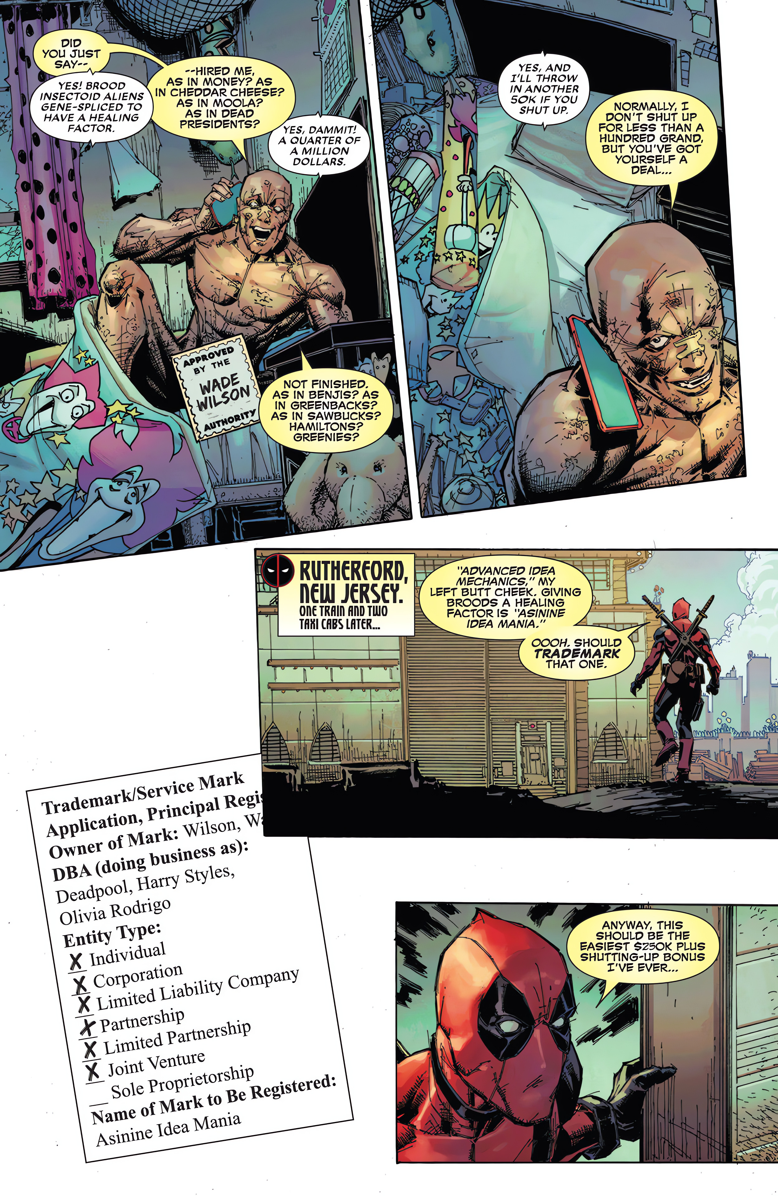 Read online Deadpool: Seven Slaughters comic -  Issue # TPB - 62