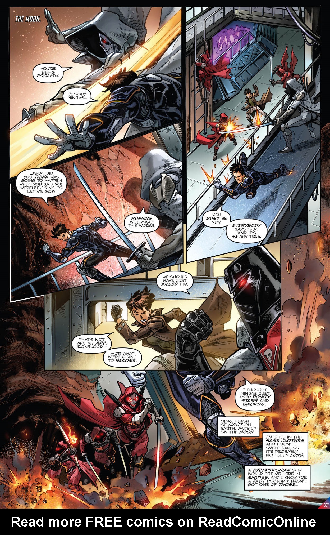 Read online Transformers: The IDW Collection Phase Three comic -  Issue # TPB 1 (Part 4) - 33