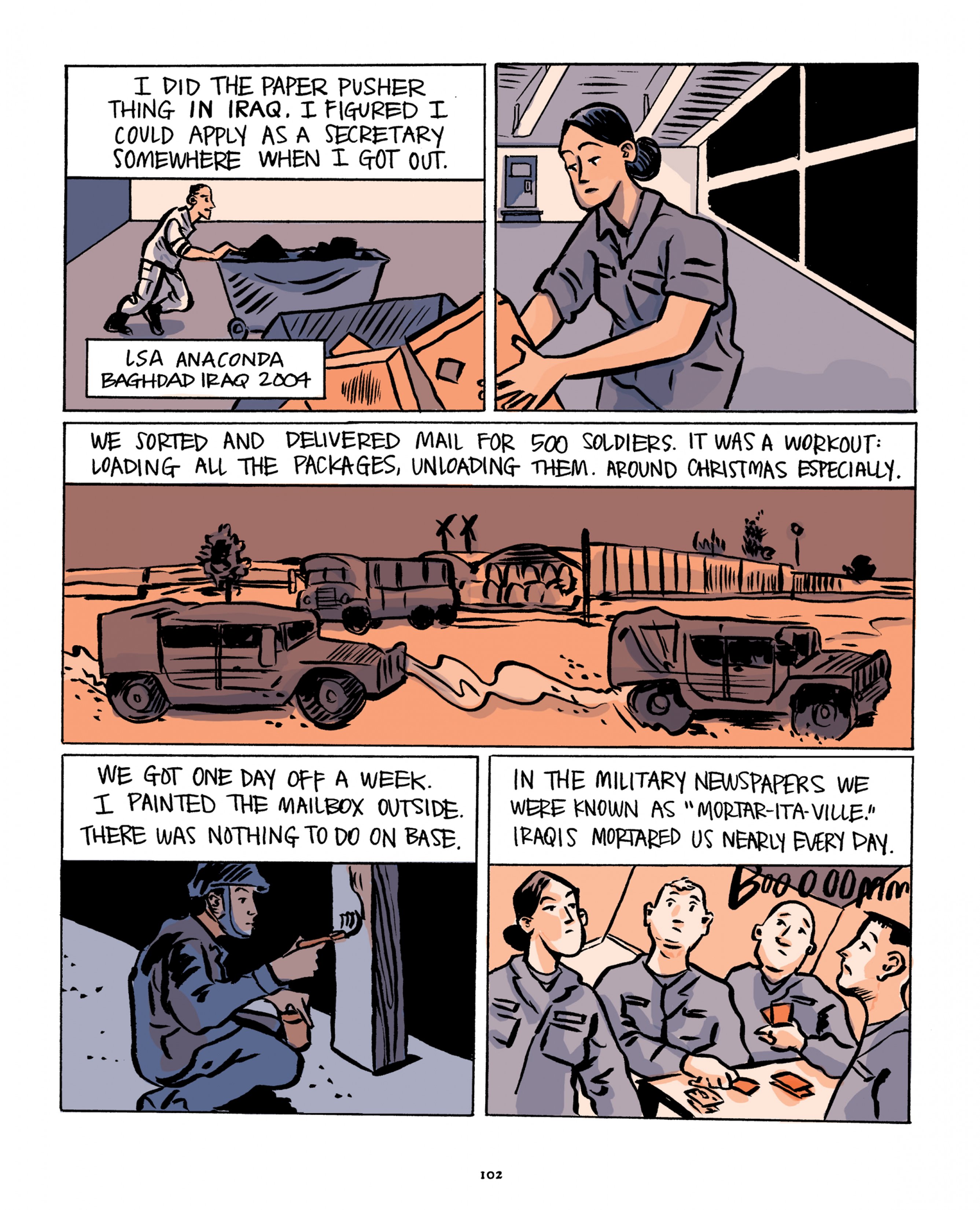 Read online Invisible Wounds: Graphic Journalism by Jess Ruliffson comic -  Issue # TPB (Part 2) - 9