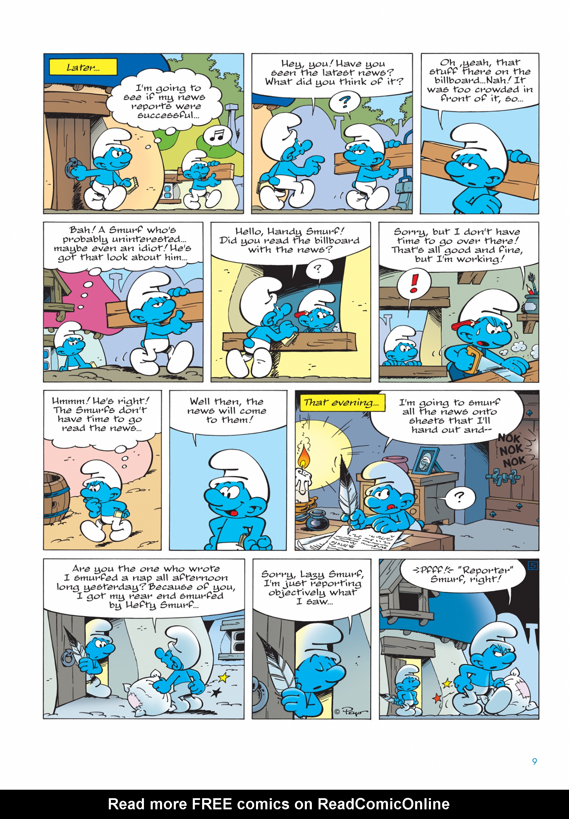Read online The Smurfs comic -  Issue #24 - 9