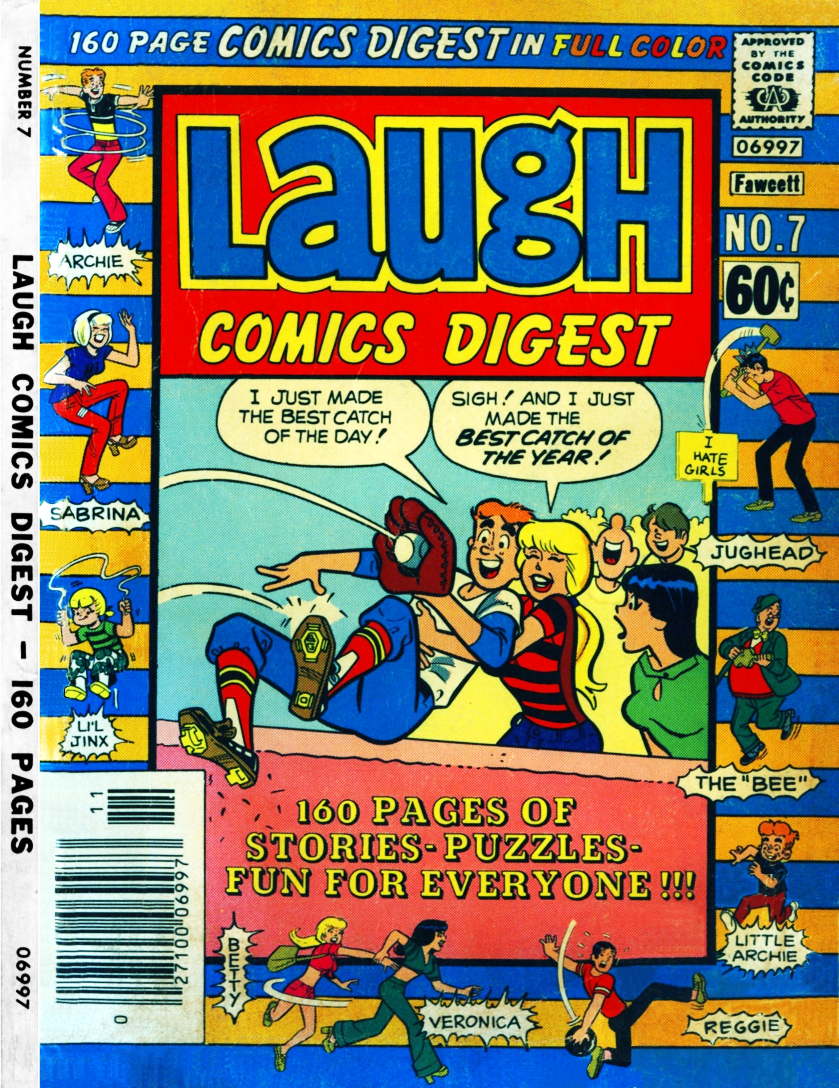 Read online Laugh Comics Digest comic -  Issue #7 - 1