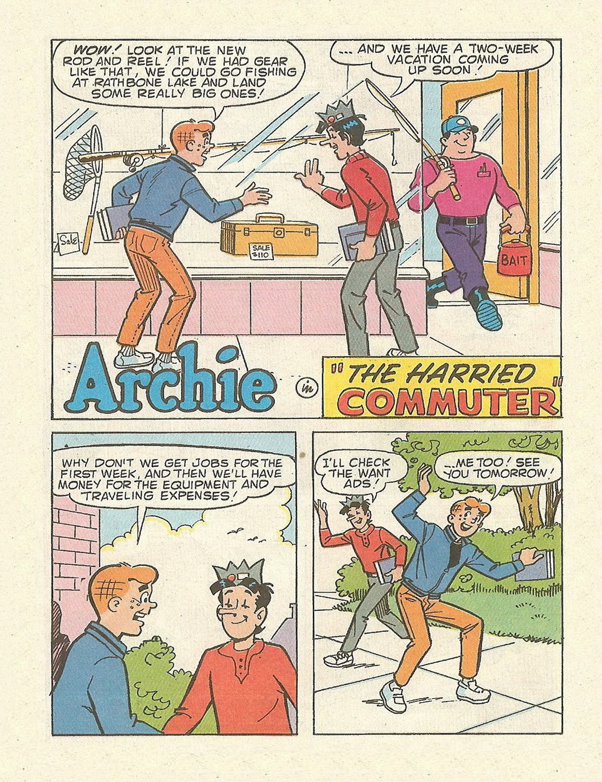 Read online Archie's Double Digest Magazine comic -  Issue #72 - 76