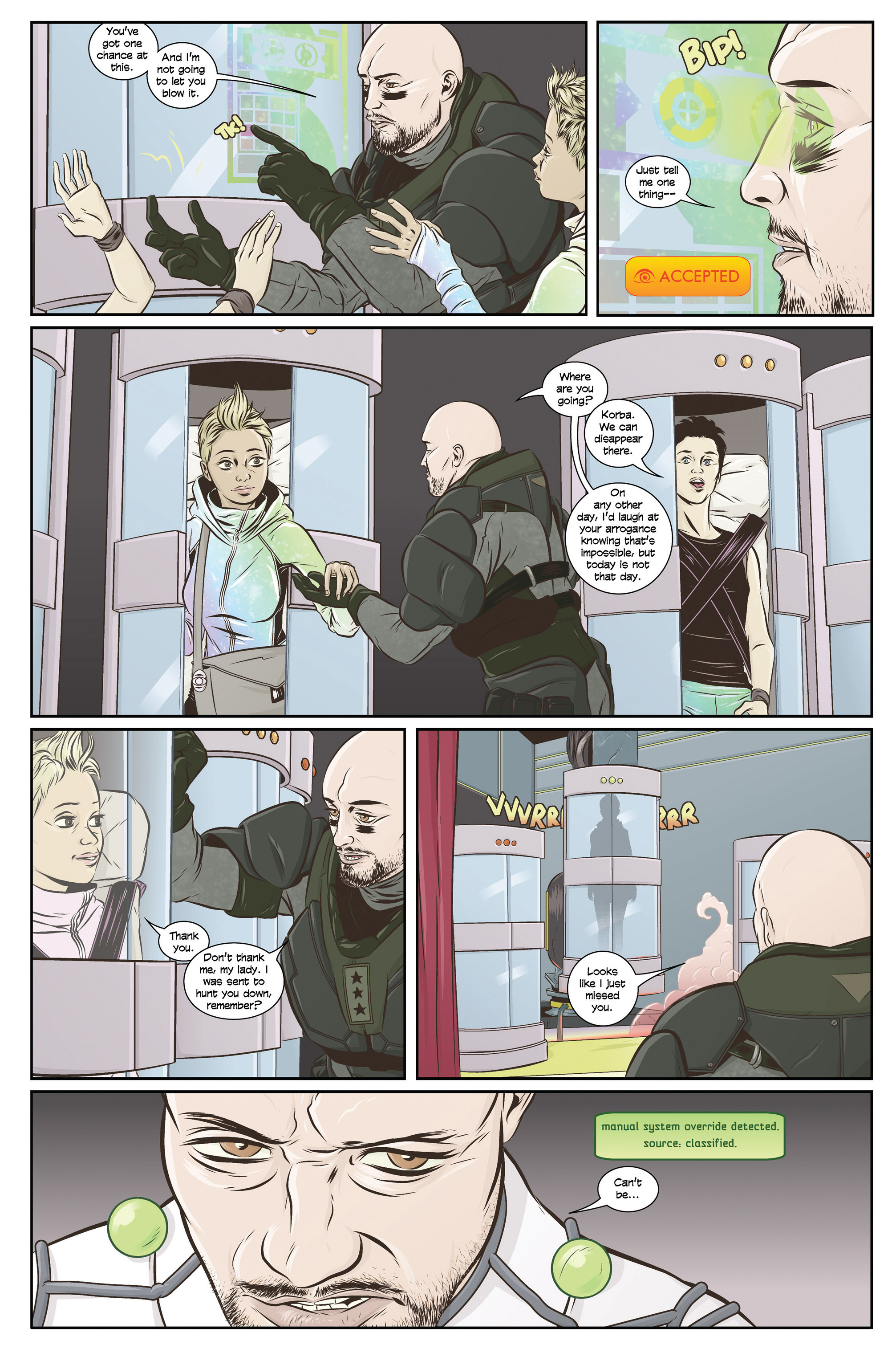 Read online Skinned comic -  Issue #2 - 15