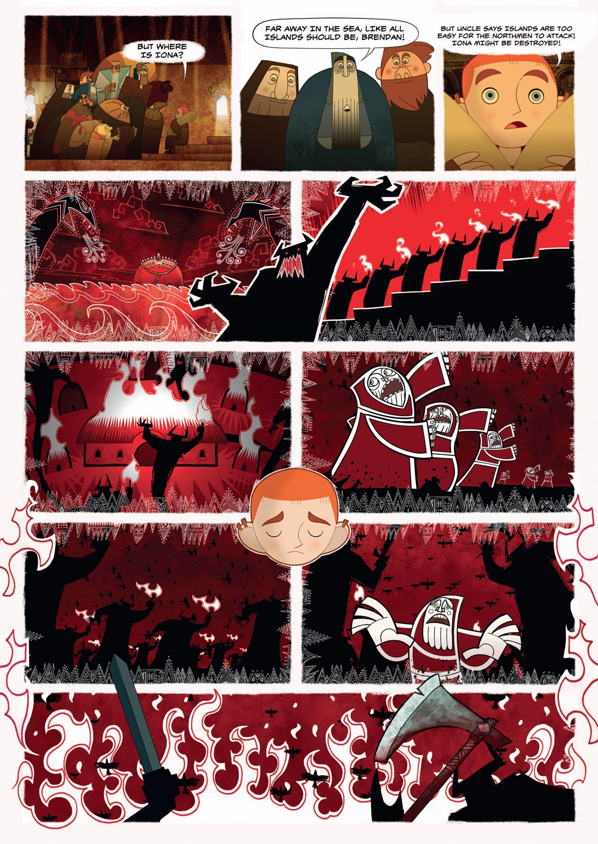 Read online The Secret Of Kells comic -  Issue # TPB - 22