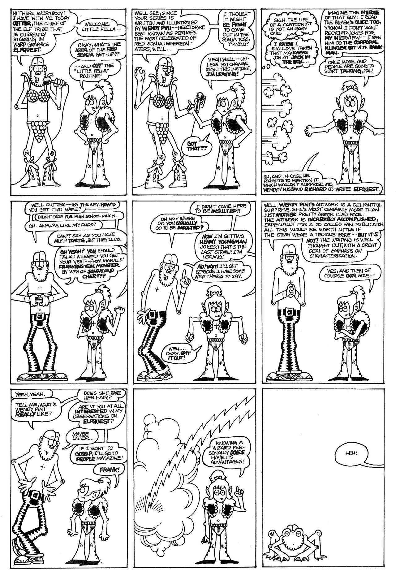 Read online Hembeck: The Best of Dateline: @!!?# comic -  Issue #Full - 32