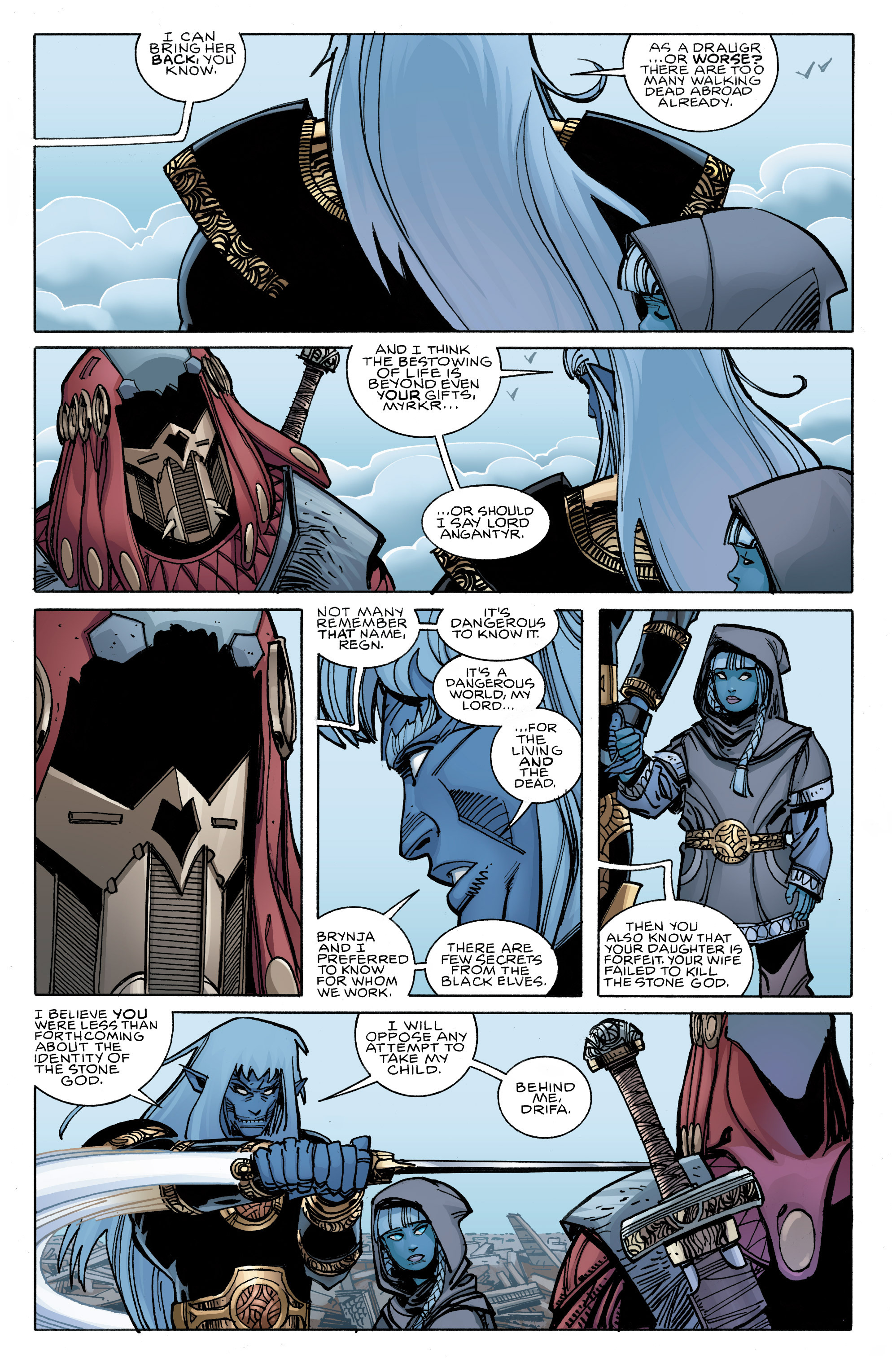 Read online Ragnarok comic -  Issue #6 - 4