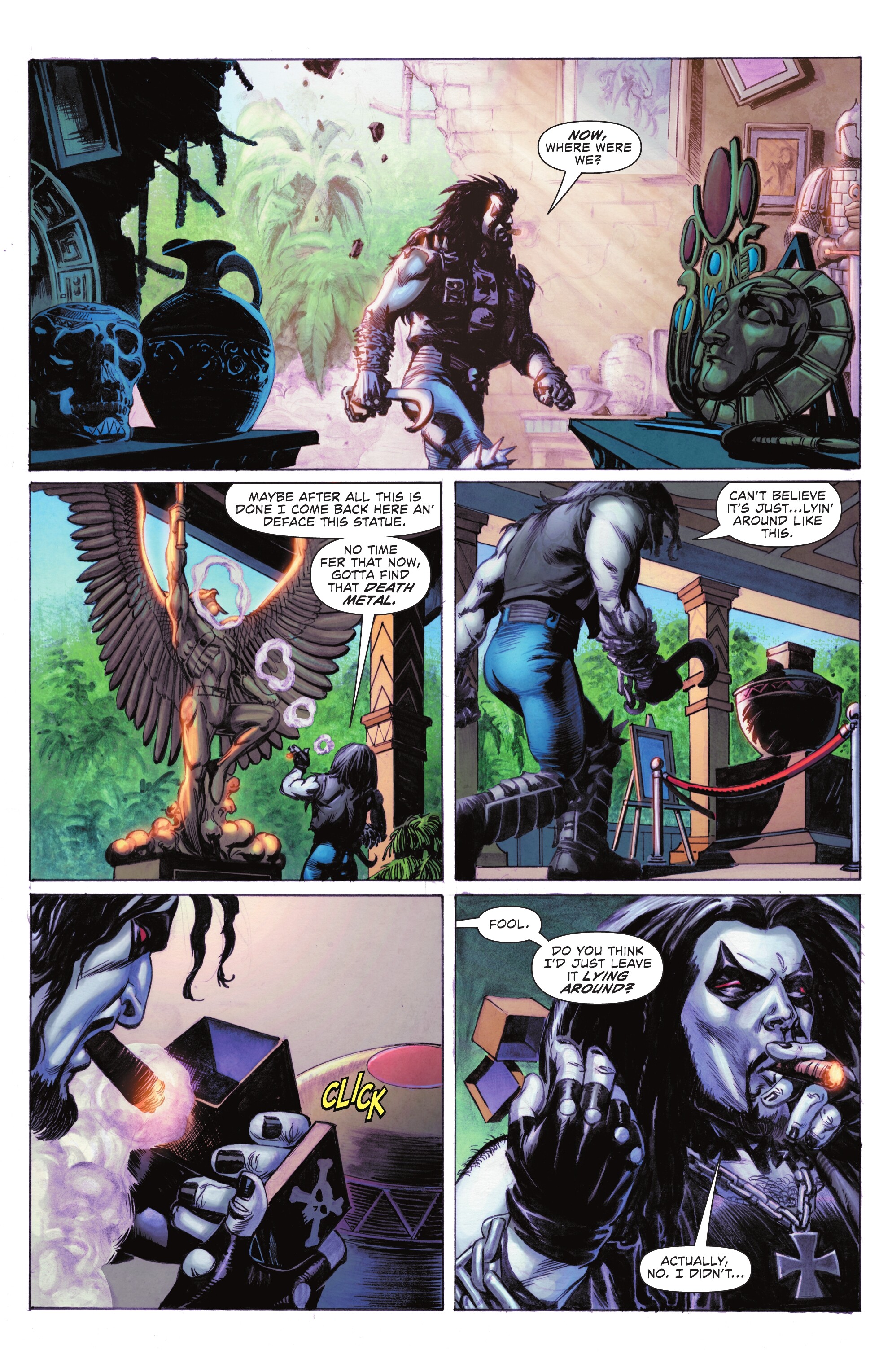 Read online Dark Nights: Death Metal: The Multiverse Who Laughs (2021) comic -  Issue # TPB (Part 2) - 6