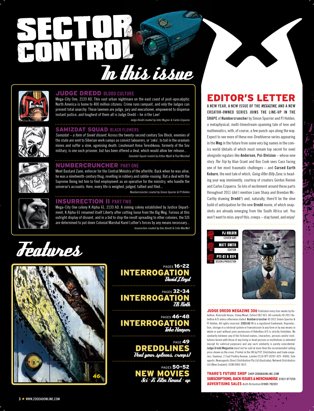 Read online Judge Dredd Megazine (Vol. 5) comic -  Issue #306 - 3