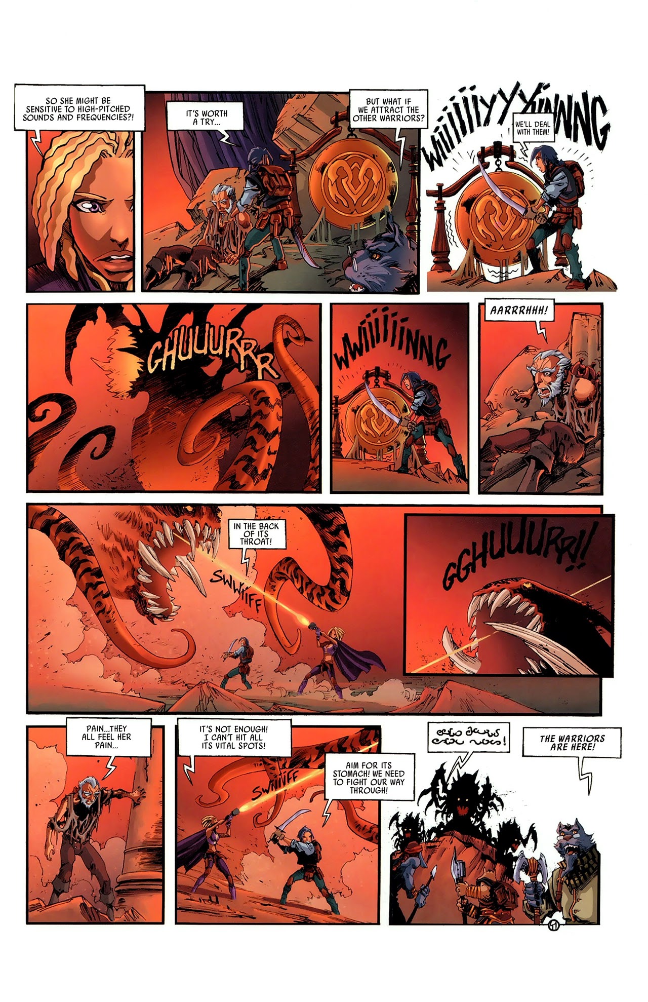 Read online Ythaq: The Forsaken World comic -  Issue #3 - 45